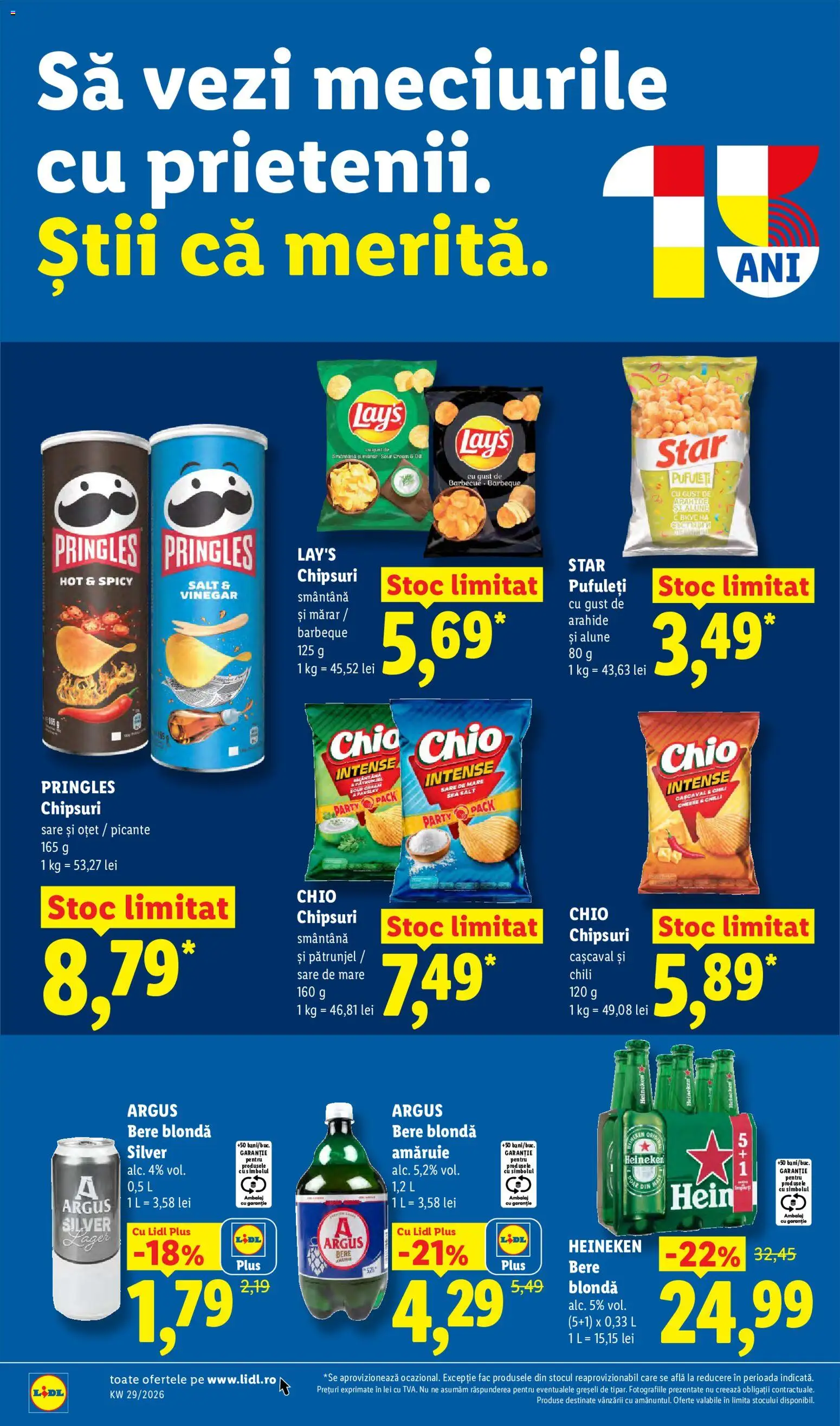 Catalog LIDL 13 - 18 Iulie 2026 | Pagina 18 | Produse: Chilli, Cașcaval, Arahide, Oțet