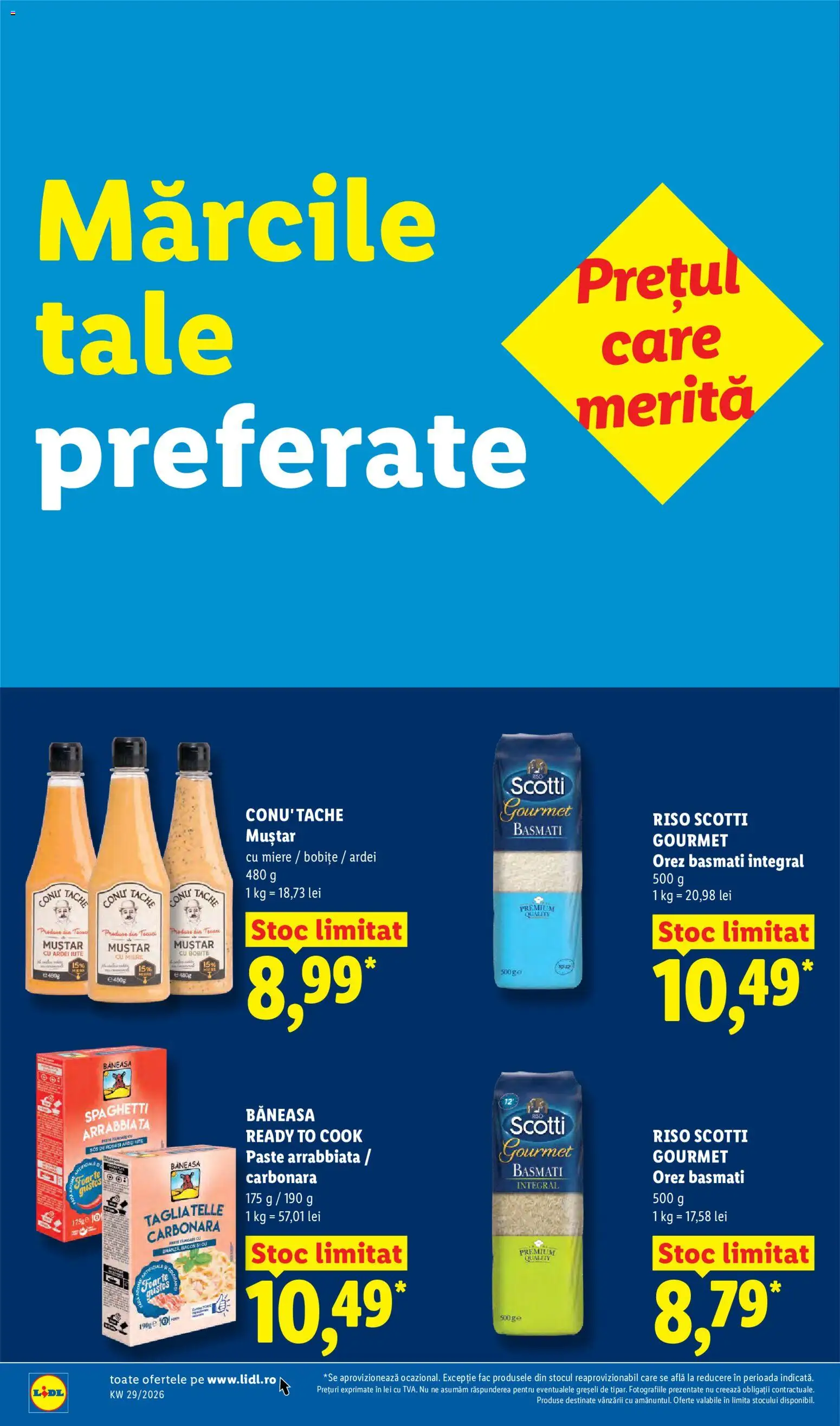 Catalog LIDL 13 - 18 Iulie 2026 | Pagina 28 | Produse: Ardei, Roșii, Muștar, Sos