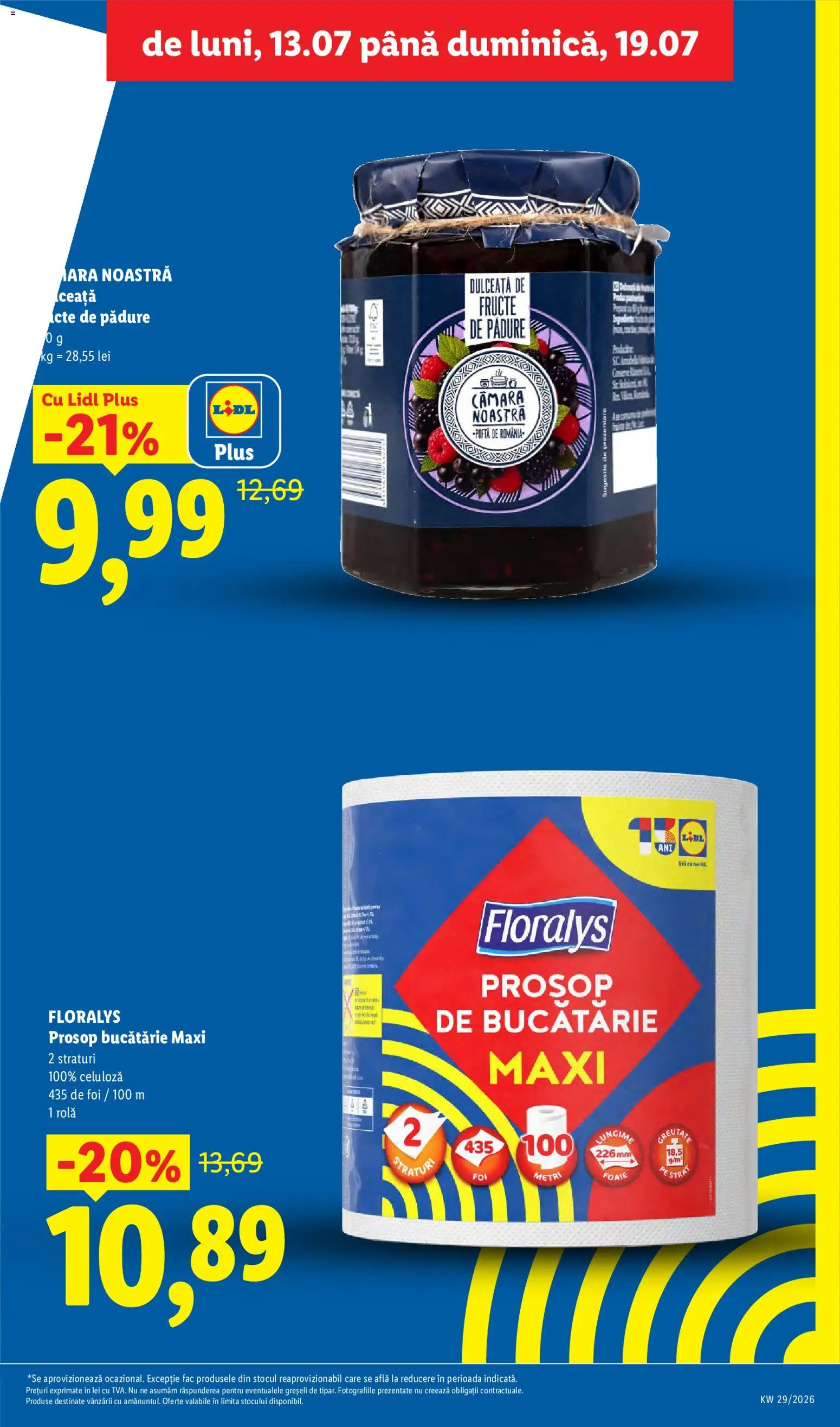 Catalog LIDL 13 - 18 Iulie 2026 | Pagina 3 | Produse: Bucătărie, Fructe