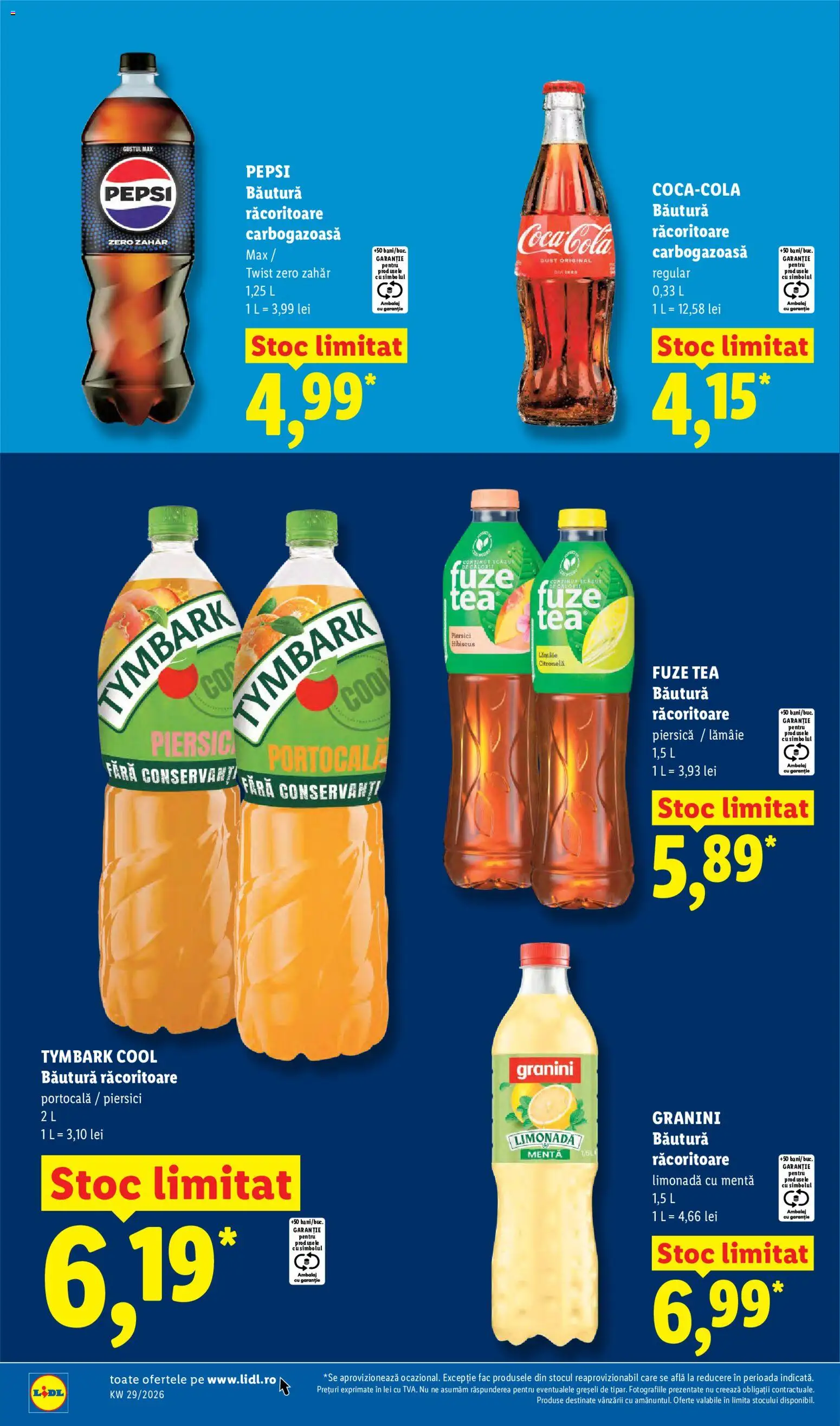 Catalog LIDL 13 - 18 Iulie 2026 | Pagina 32 | Produse: Piersică, Amerikan servis, Zahăr, Lămâie
