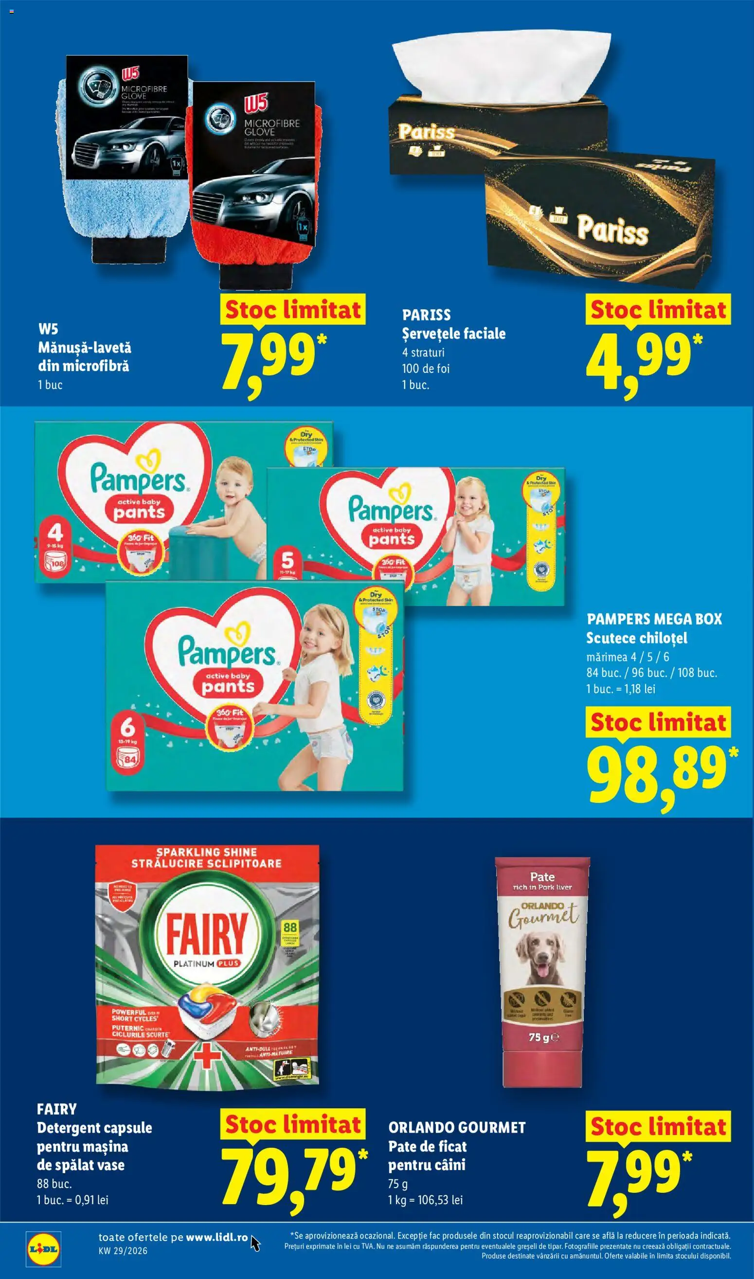 Catalog LIDL 13 - 18 Iulie 2026 | Pagina 36 | Produse: Mașină De Spălat Vase, Pate, Detergent, Capsule pentru mașina de spălat