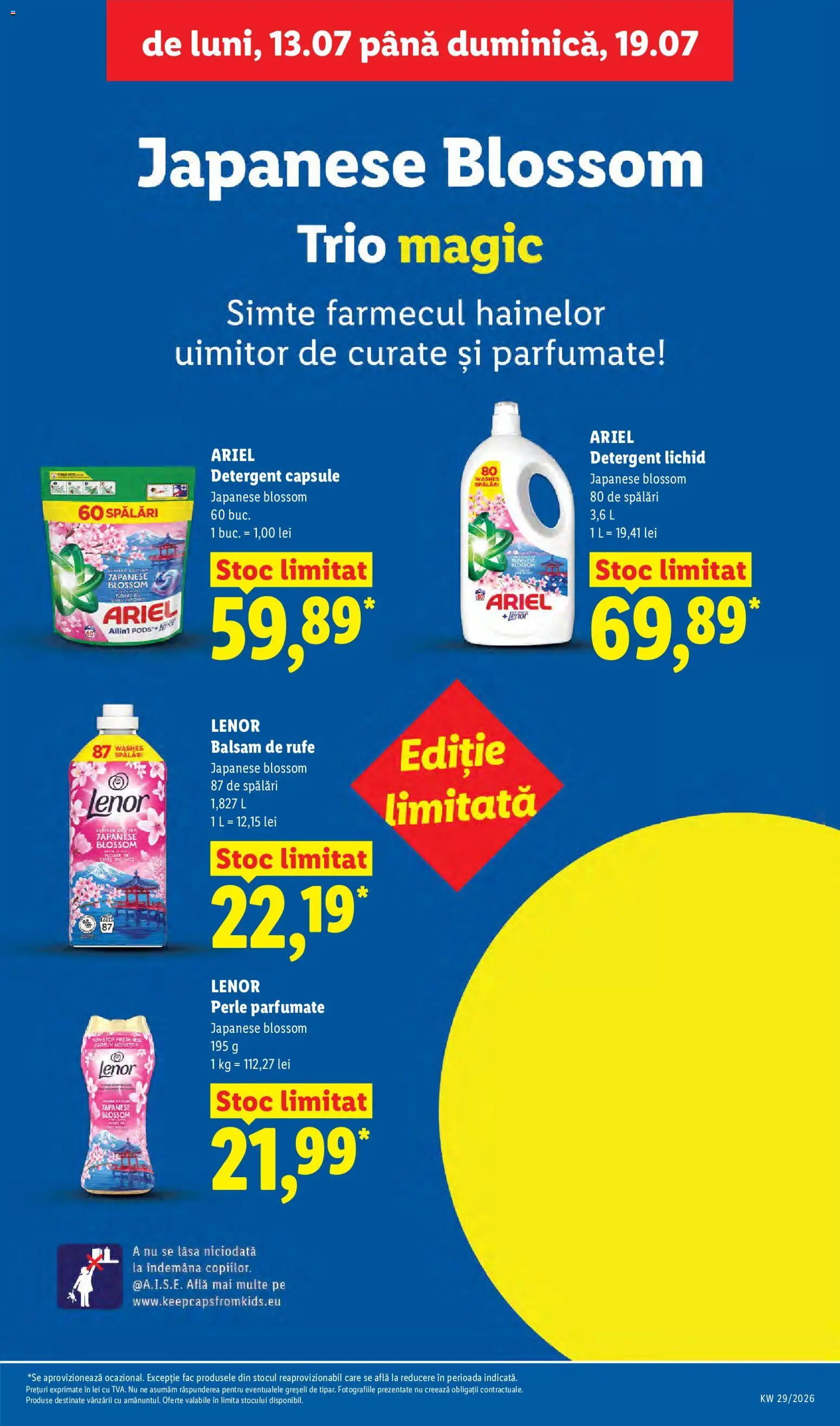 Catalog LIDL 13 - 18 Iulie 2026 | Pagina 37 | Produse: Parfum, Balsam, Detergent, Balsam de rufe