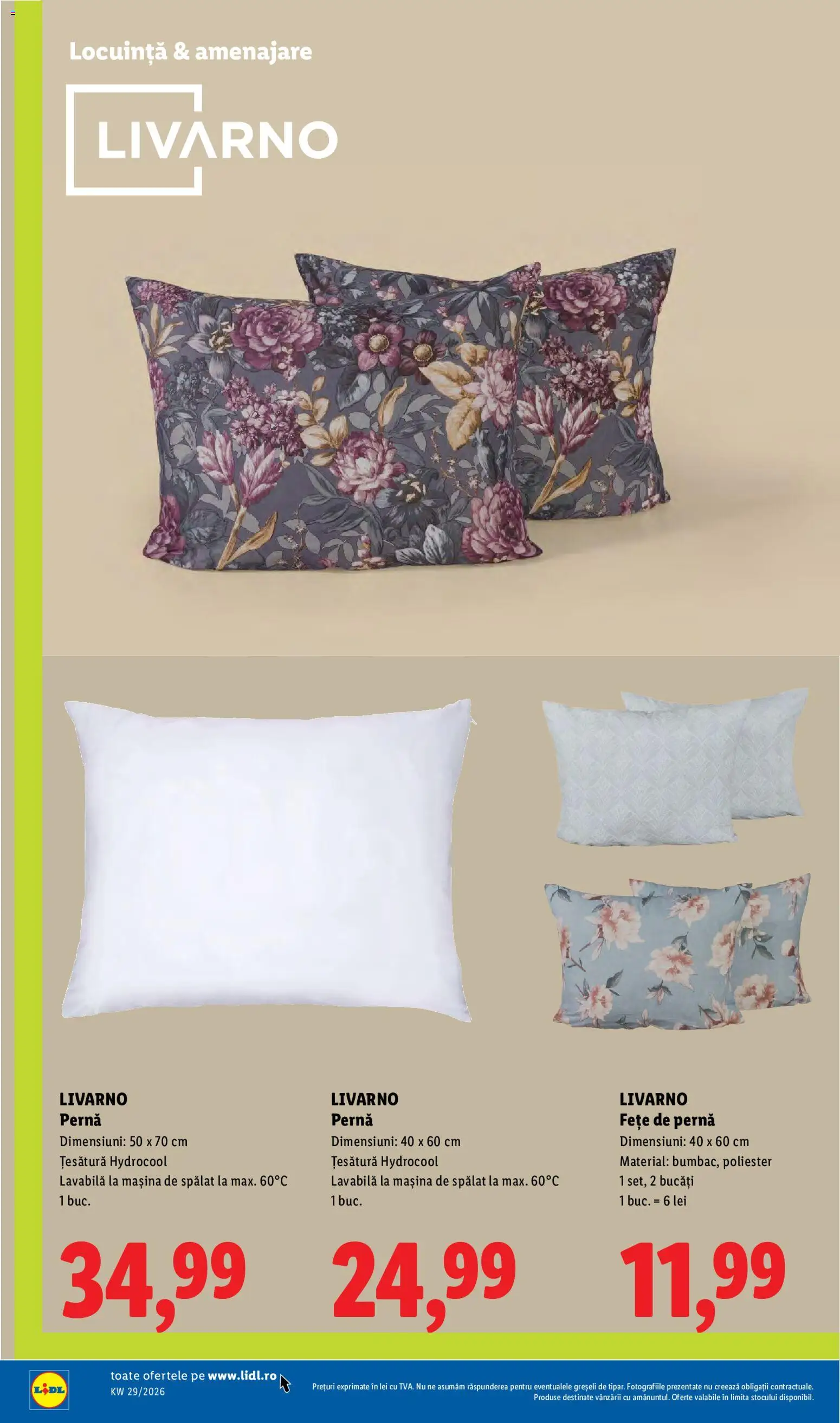 Catalog LIDL 13 - 18 Iulie 2026 | Pagina 40 | Produse: Mașină De Spălat, Pernă, Türk kahvesi öğütme değirmeni