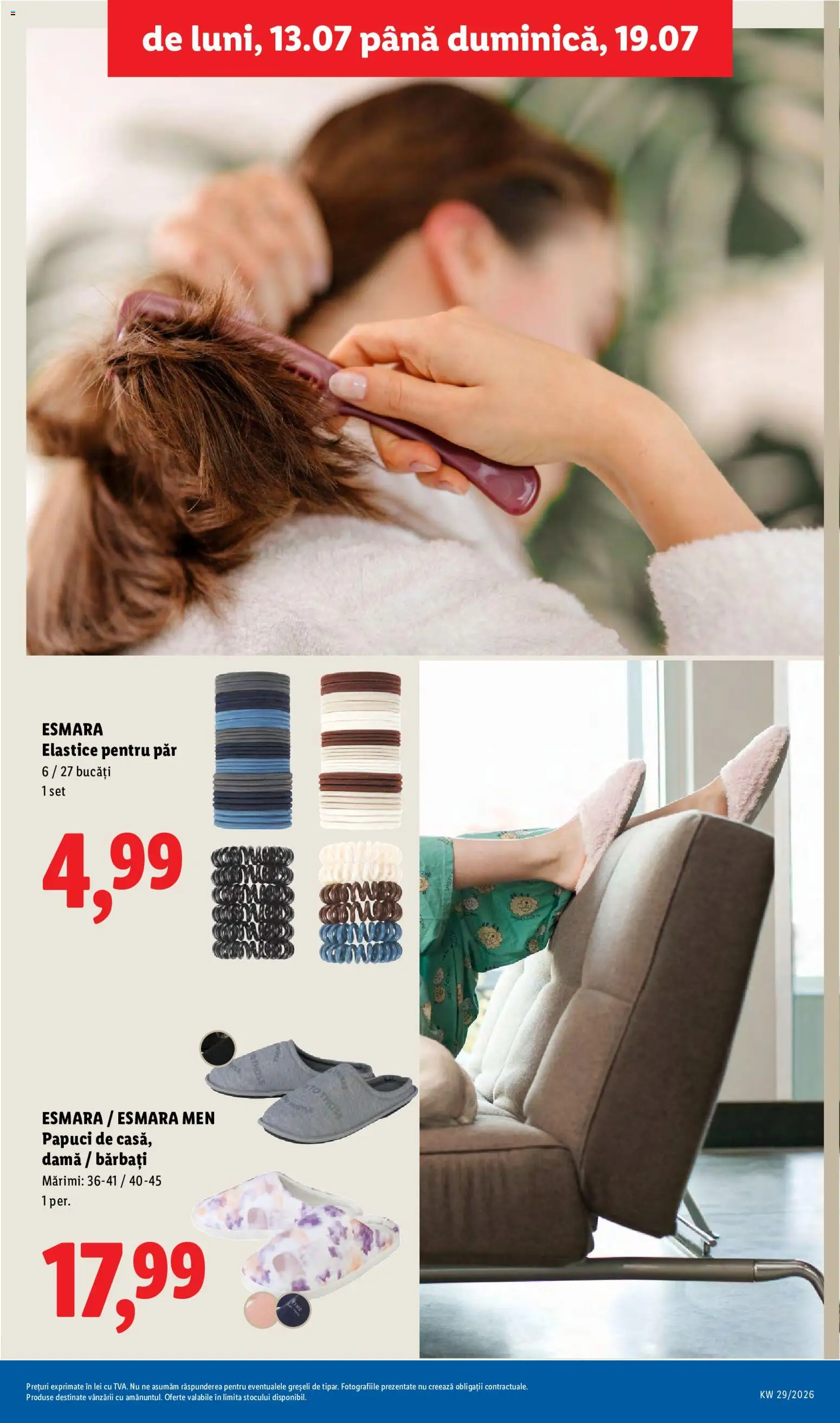 Catalog LIDL 13 - 18 Iulie 2026 | Pagina 41 | Produse: Papuci