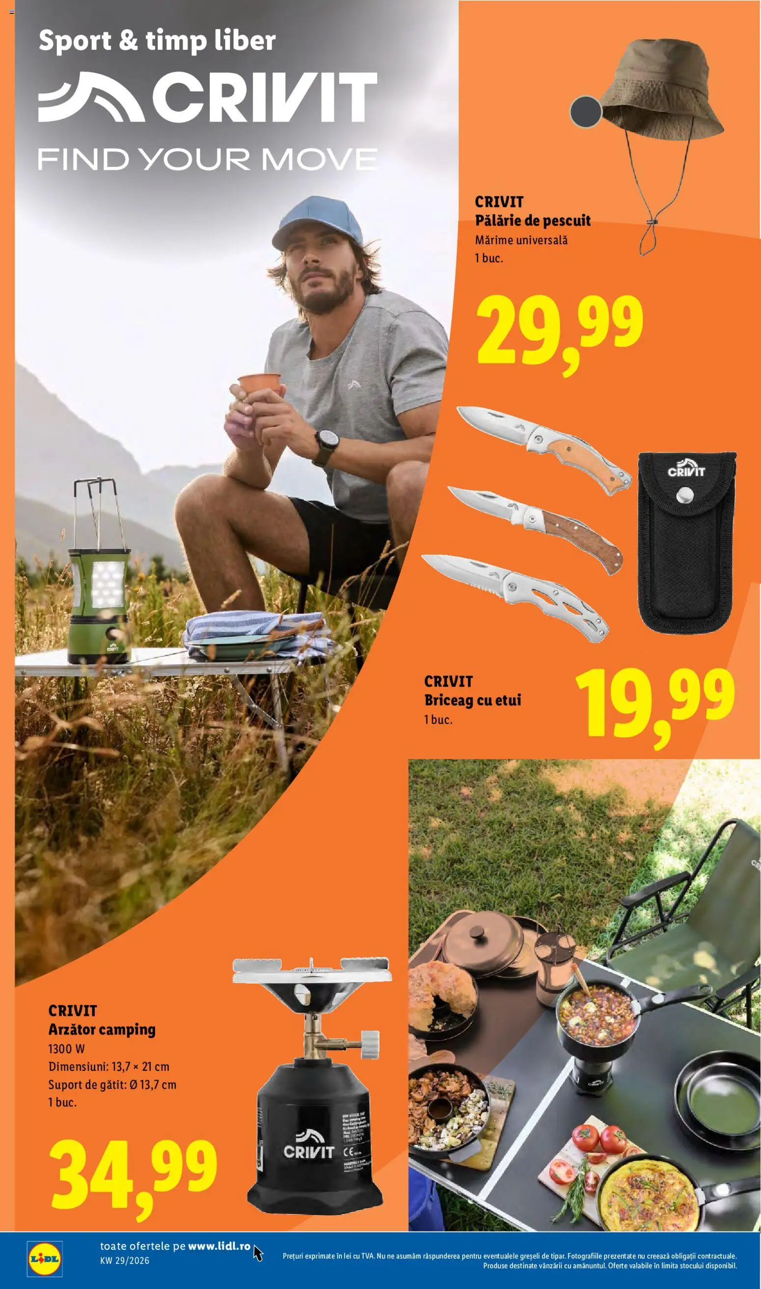 Catalog LIDL 13 - 18 Iulie 2026 | Pagina 48 | Produse: Pălărie