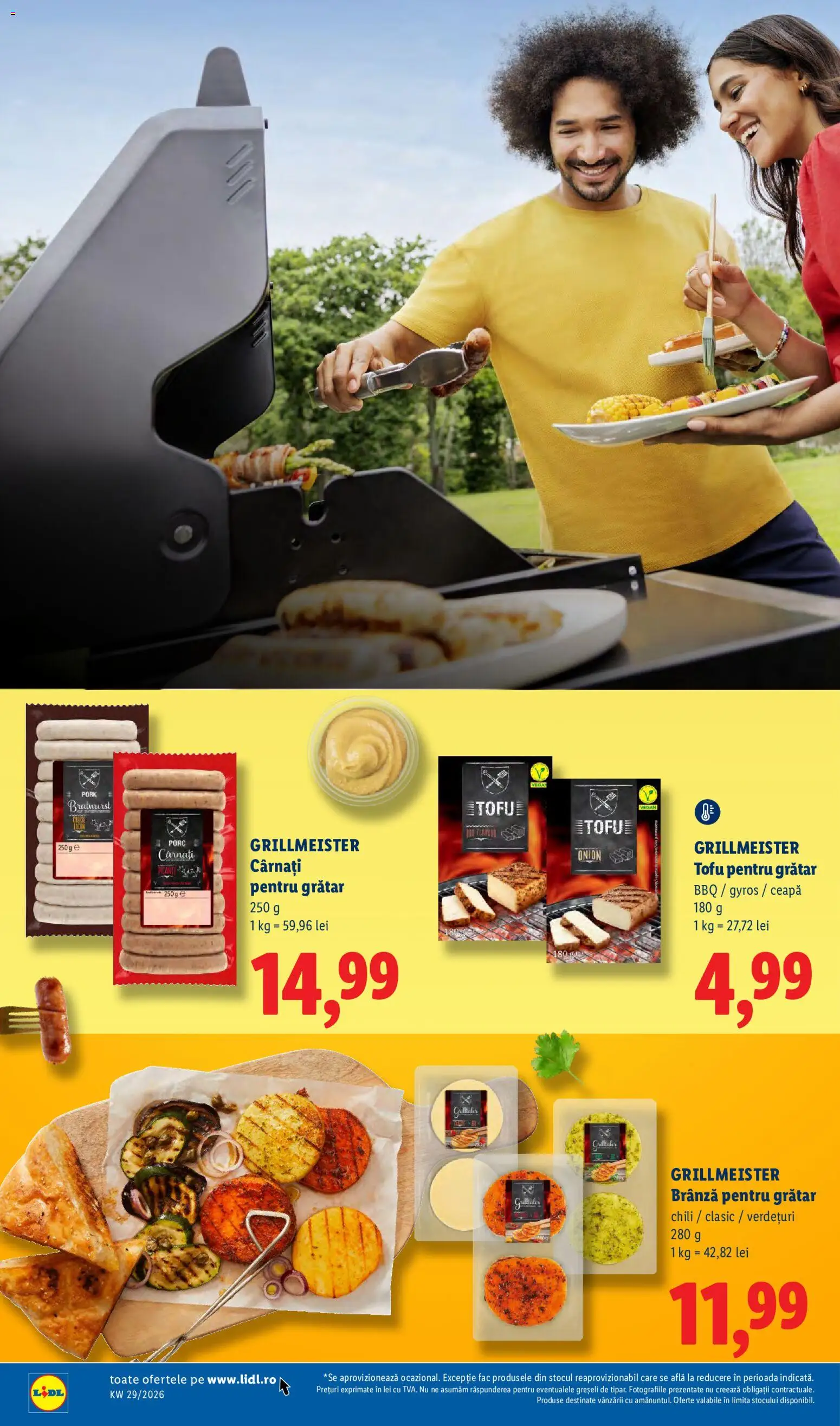Catalog LIDL 13 - 18 Iulie 2026 | Pagina 68 | Produse: Grătar, Brânză, Ceapă, Cârnați