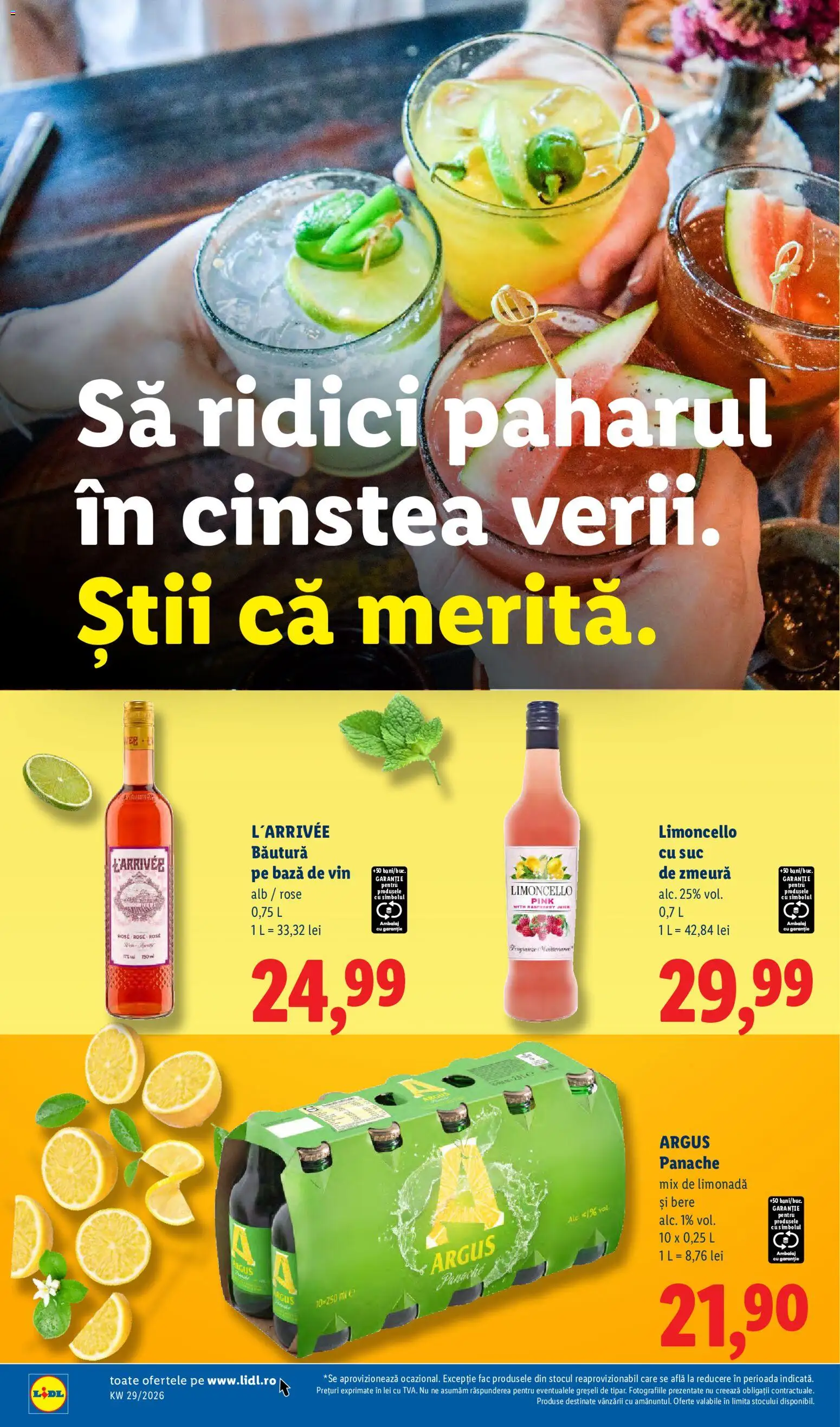 Catalog LIDL 13 - 18 Iulie 2026 | Pagina 70 | Produse: Zmeură, Sıcak su torbası, Vin, Bere