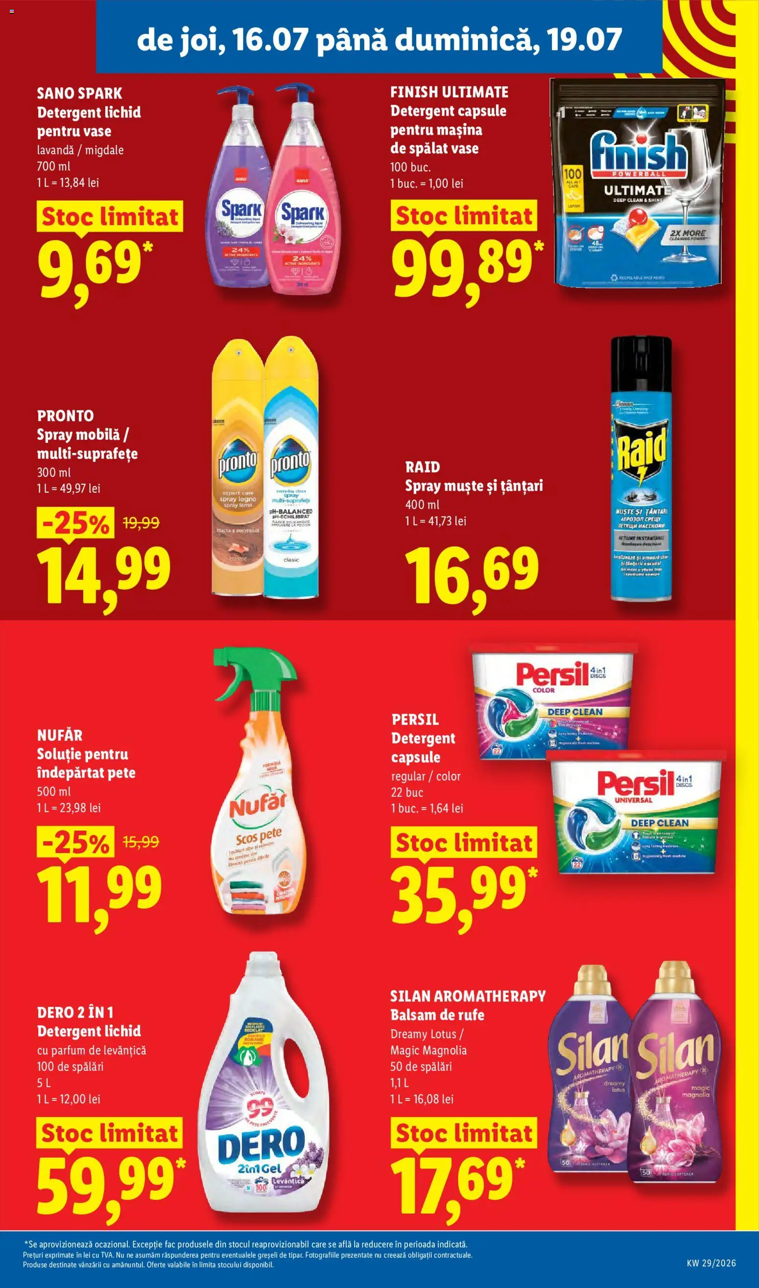 Catalog LIDL 13 - 18 Iulie 2026 | Pagina 77 | Produse: Pomelo, Detergent, Balsam de rufe, Capsule pentru mașina de spălat