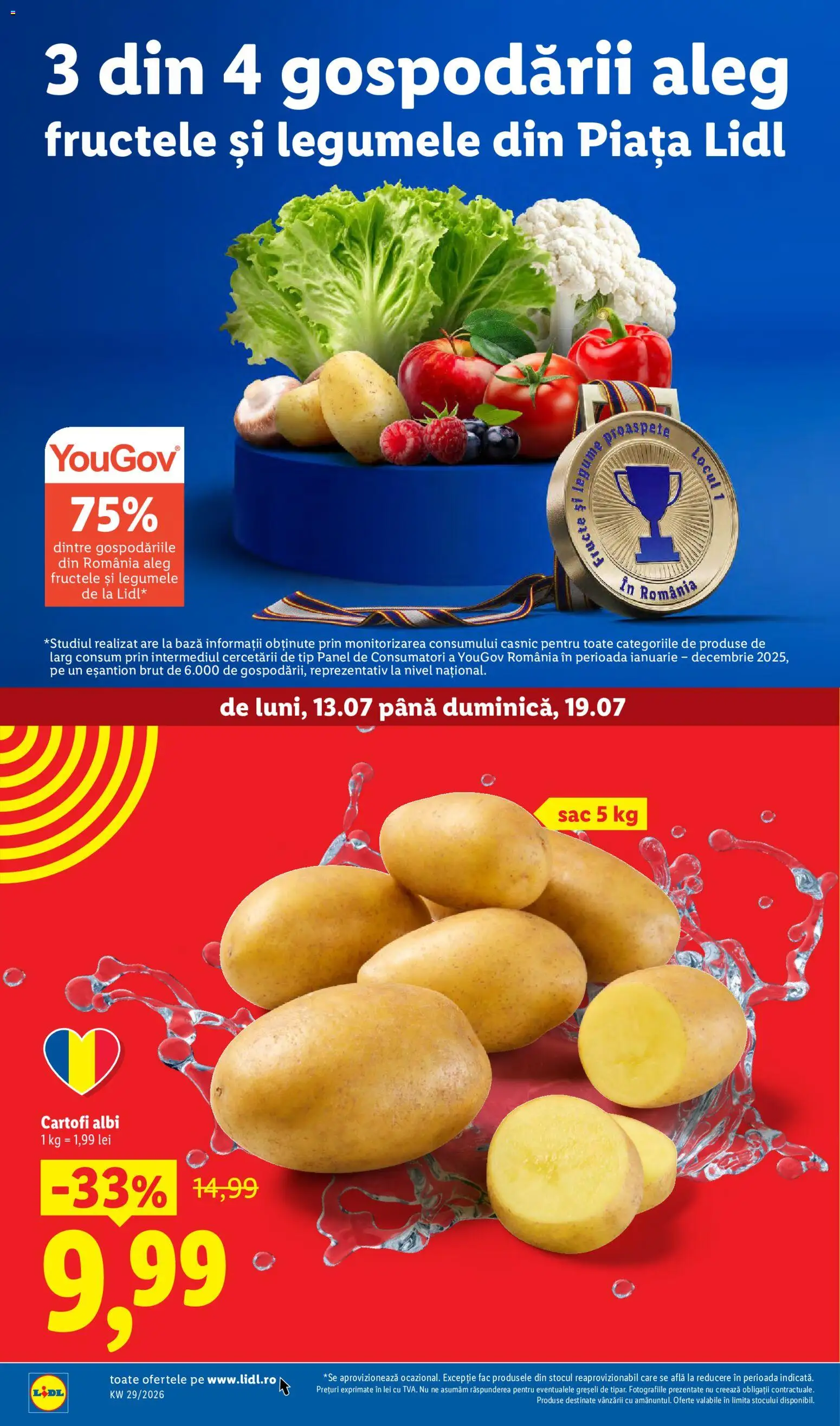 Catalog LIDL 13 - 18 Iulie 2026 | Pagina 8 | Produse: Cartofi