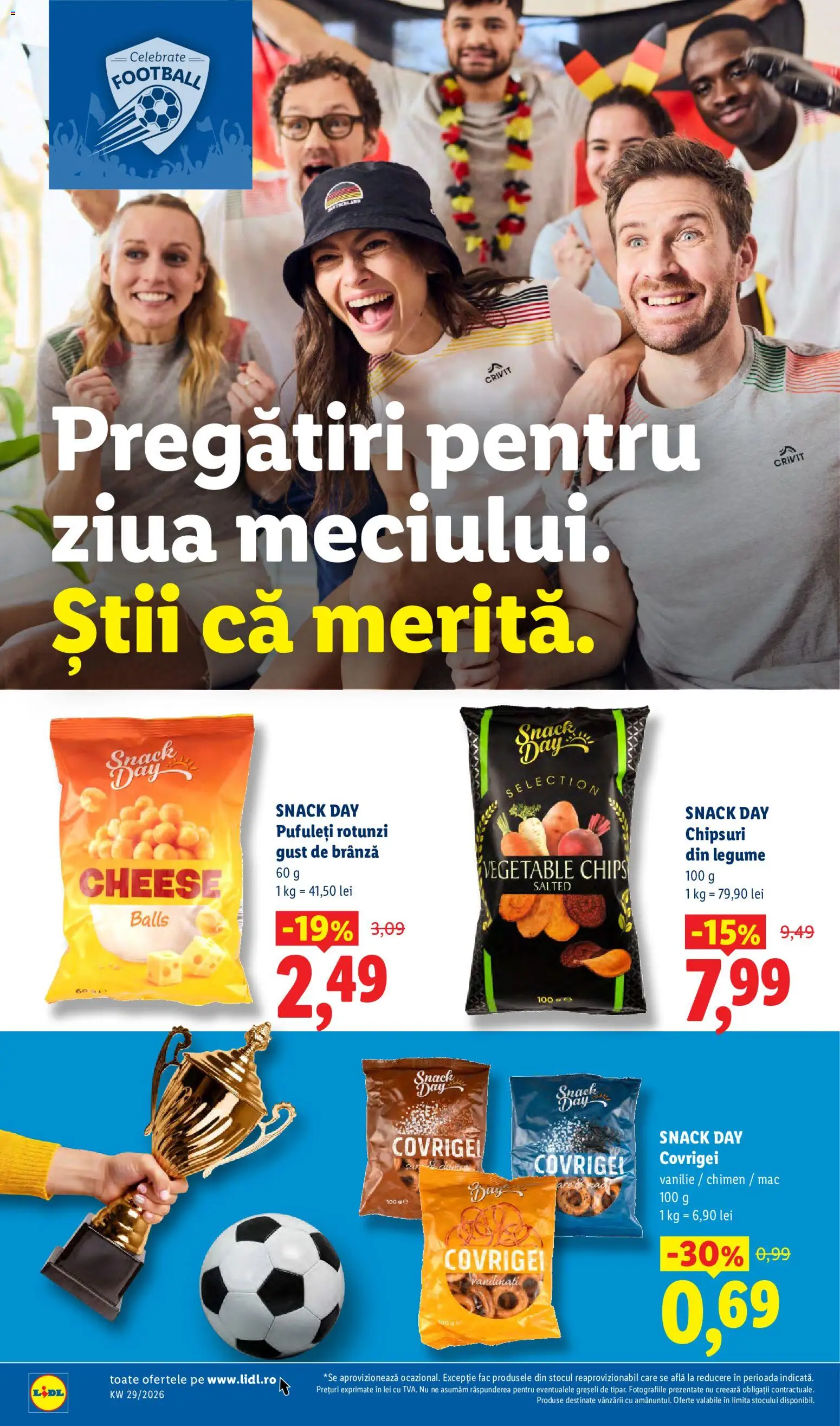 Catalog LIDL 13 - 18 Iulie 2026 | Pagina 82 | Produse: Covrigei, Brânză, Chipsuri, Legume