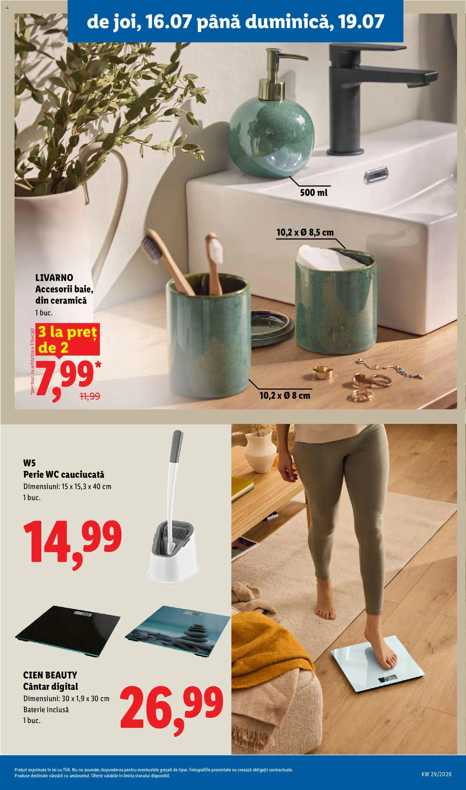 Catalog LIDL 13 - 18 Iulie 2026 | Pagina 95 | Produse: Cântar, Baterie, Perie