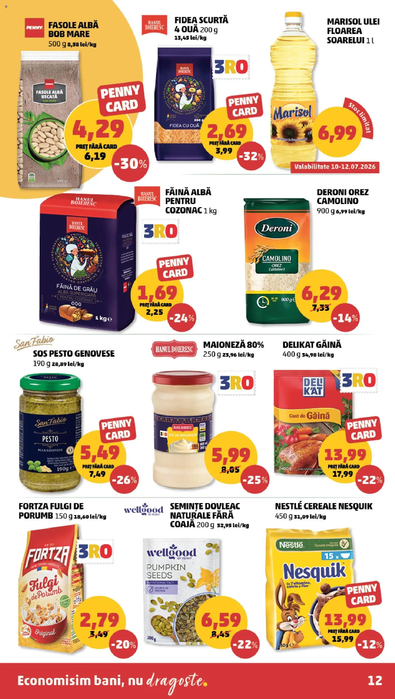 Catalog PENNY Market 8 - 13 Iulie 2026 | Pagina 12 | Produse: Semințe, Ouă, Orez, Bant
