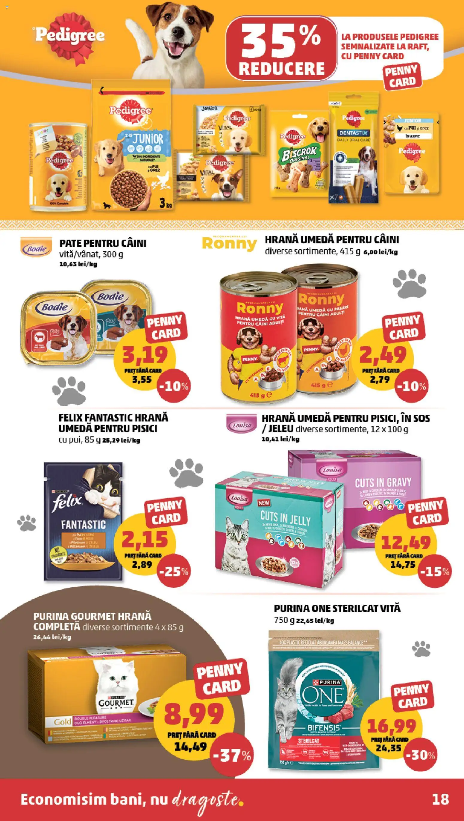 Catalog PENNY Market 8 - 13 Iulie 2026 | Pagina 18 | Produse: Hacıyatmaz Kedi Oyuncağı, Pate, Sos