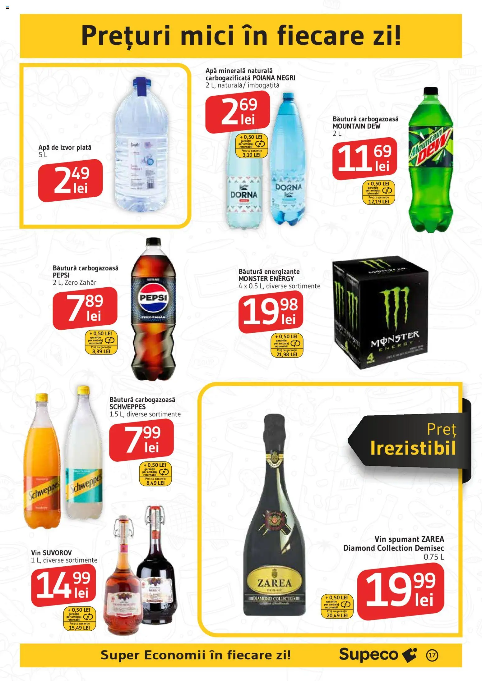 Catalog Supeco 9 - 21 Iulie 2026 | Pagina 17 | Produse: Yazı tahtası kalemi, Mici, Vin, Zahăr