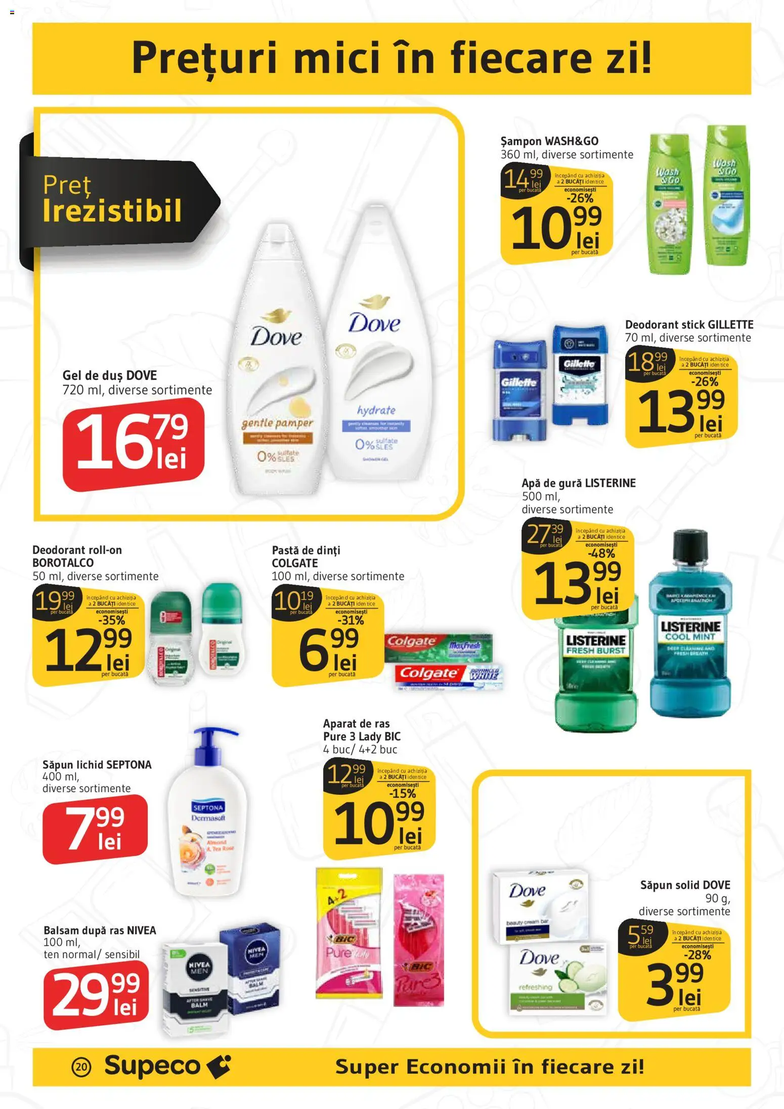 Catalog Supeco 9 - 21 Iulie 2026 | Pagina 20 | Produse: Duș, Șampon, Săpun, Apă de gură
