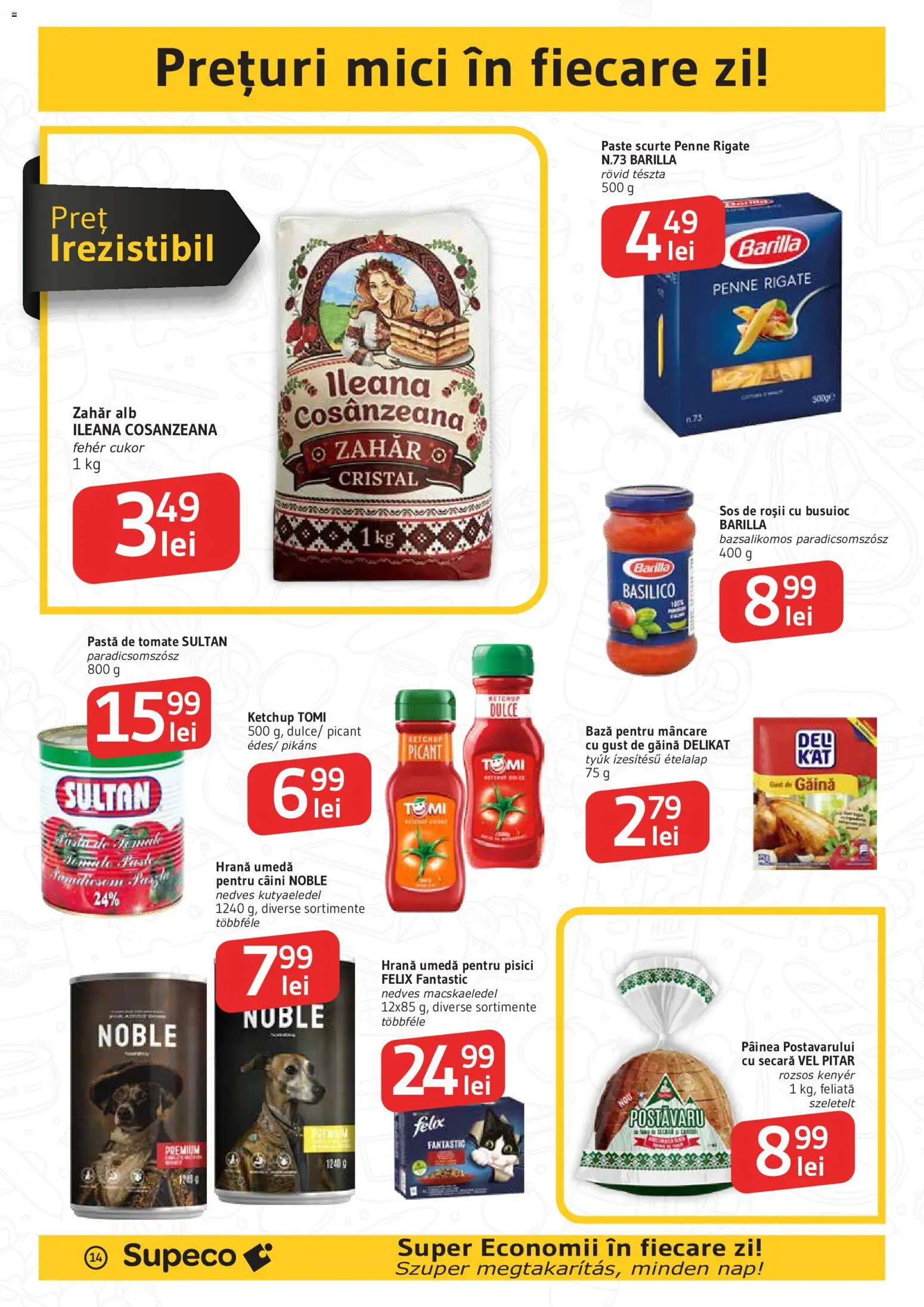 Catalog Supeco 9 - 21 Iulie 2026 | Pagina 14 | Produse: Brokoli, Paste, Ketchup, Zahăr