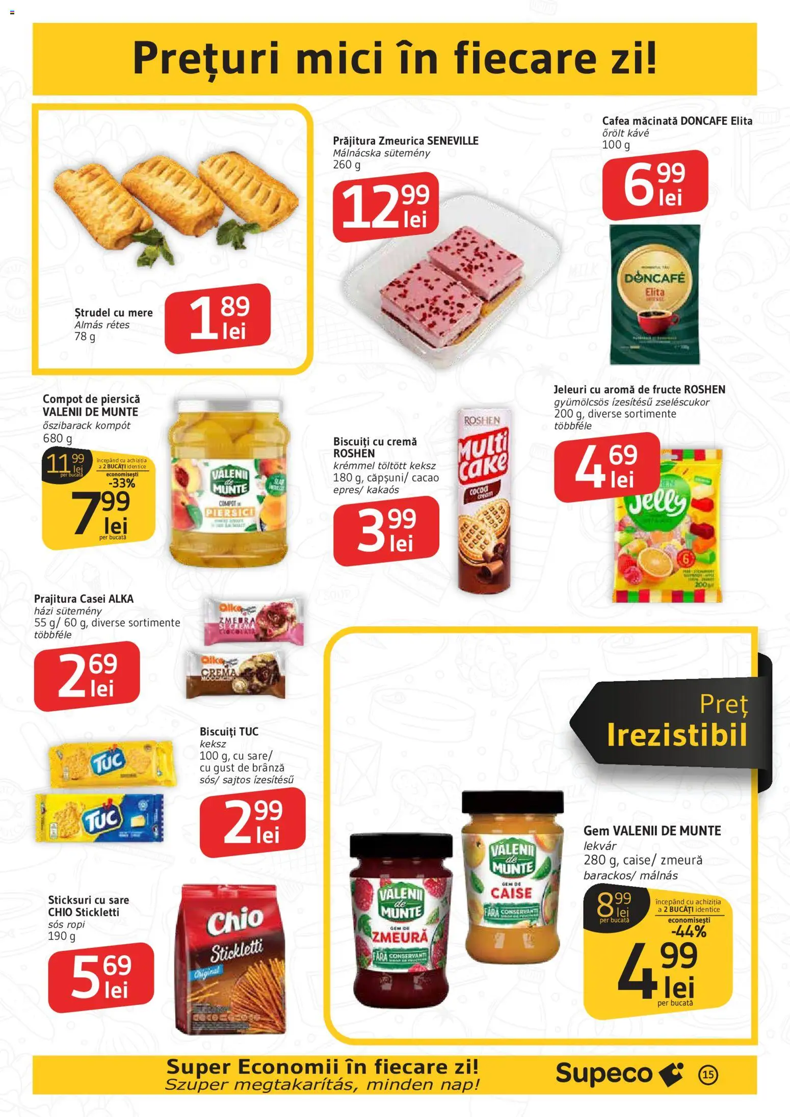 Catalog Supeco 9 - 21 Iulie 2026 | Pagina 15 | Produse: Zmeură, Compot, Ahtapot, Sare