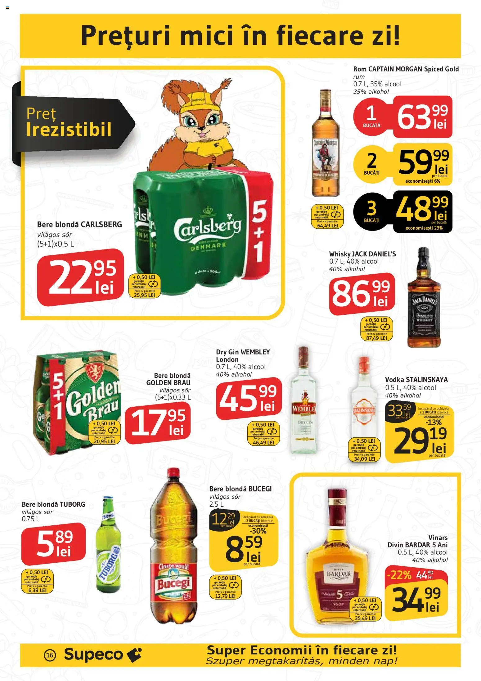 Catalog Supeco 9 - 21 Iulie 2026 | Pagina 16 | Produse: Atıştırmalık, Mici, Bere, Rom