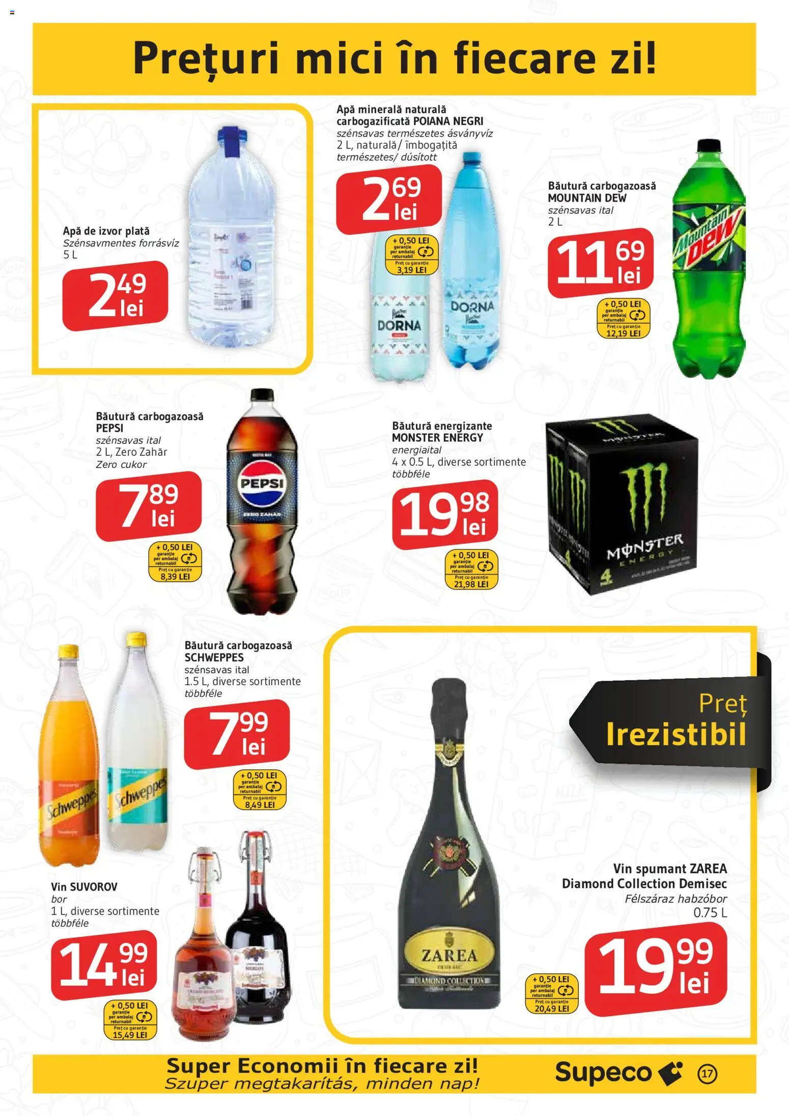 Catalog Supeco 9 - 21 Iulie 2026 | Pagina 17 | Produse: Yazı tahtası kalemi, Mici, Vin, Zahăr