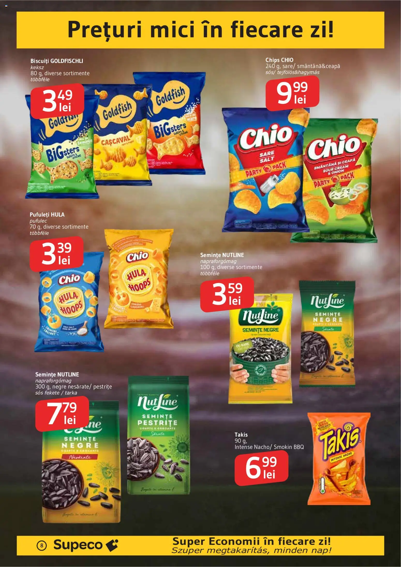 Catalog Supeco 9 - 21 Iulie 2026 | Pagina 8 | Produse: Semințe, Smântână, Biscuiți, Sare