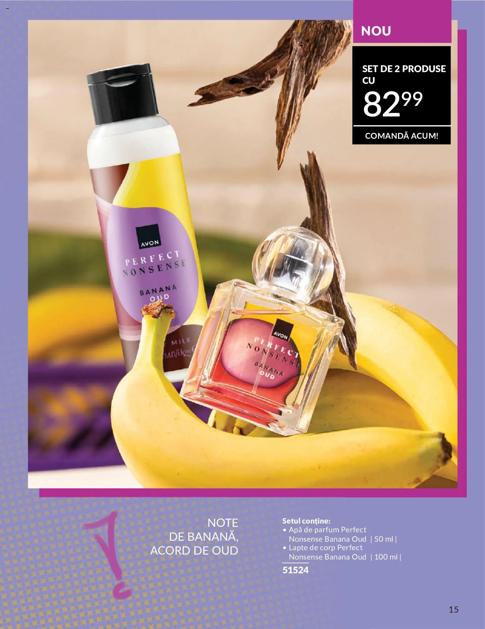 Catalog Avon 9 - 30 Iulie 2026 | Pagina 15 | Produse: Parfum, Lapte, Lapte de corp, Apă