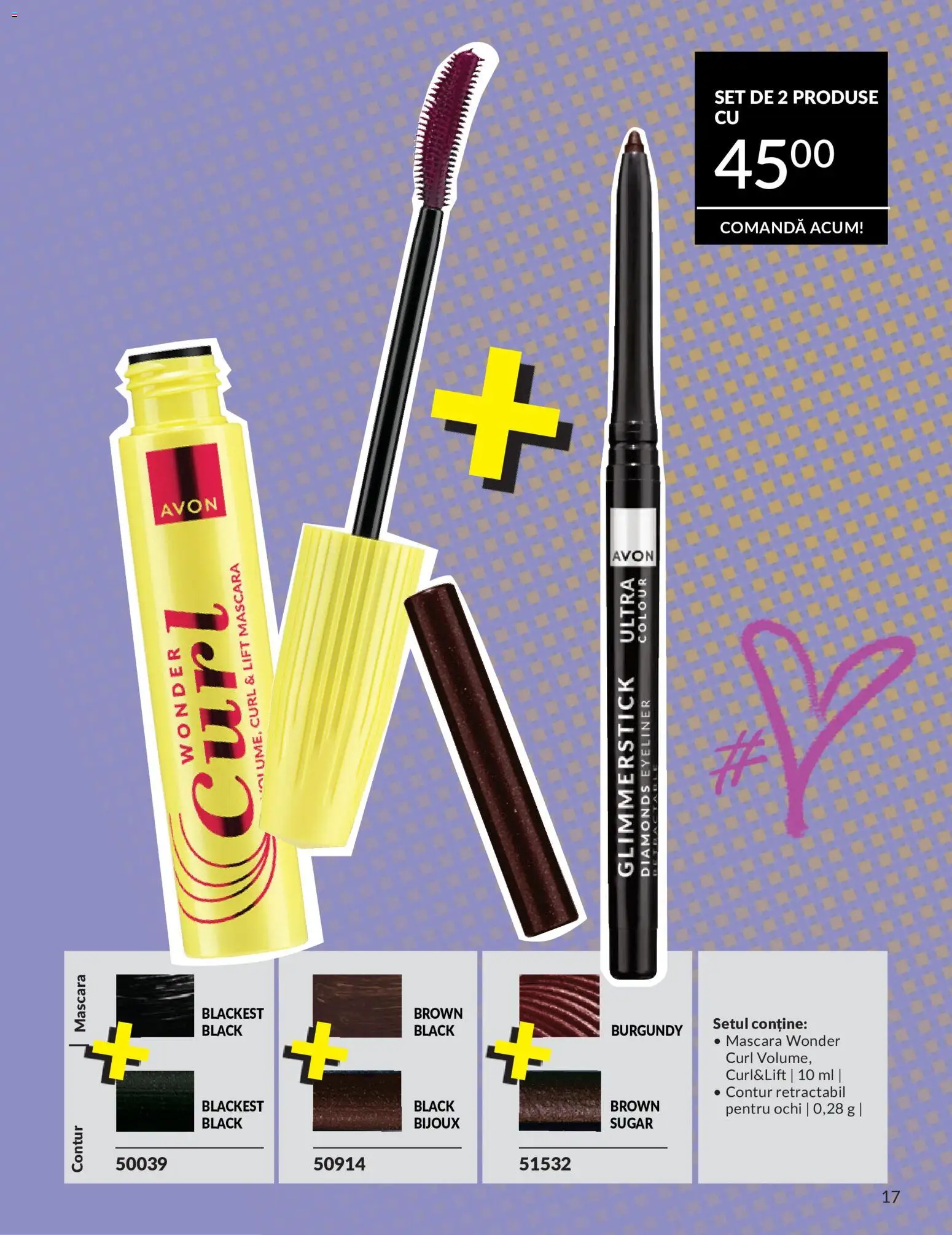 Catalog Avon 9 - 30 Iulie 2026 | Pagina 17 | Produse: Mascara