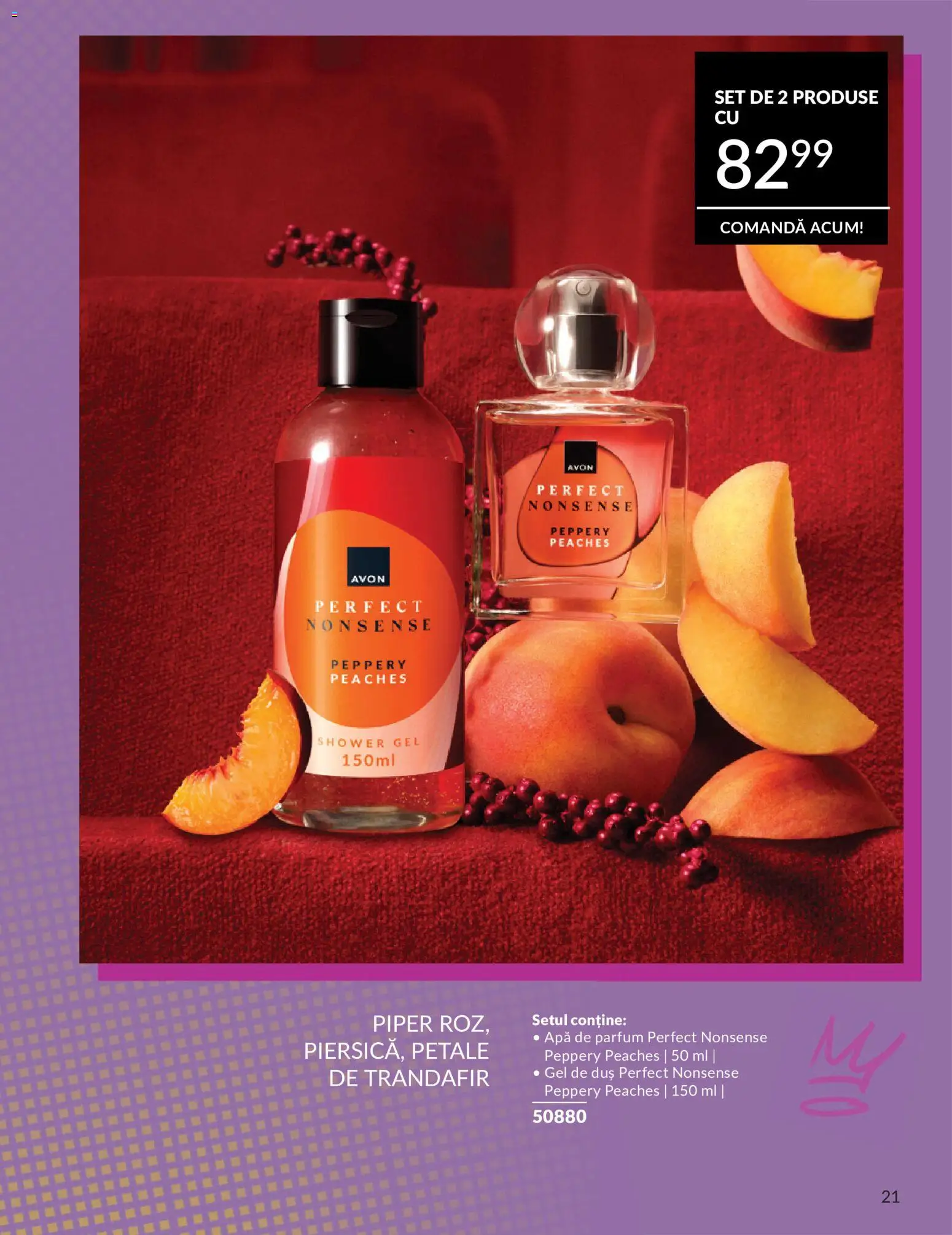 Catalog Avon 9 - 30 Iulie 2026 | Pagina 21 | Produse: Apă de parfum, Trandafir, Duș, Apă