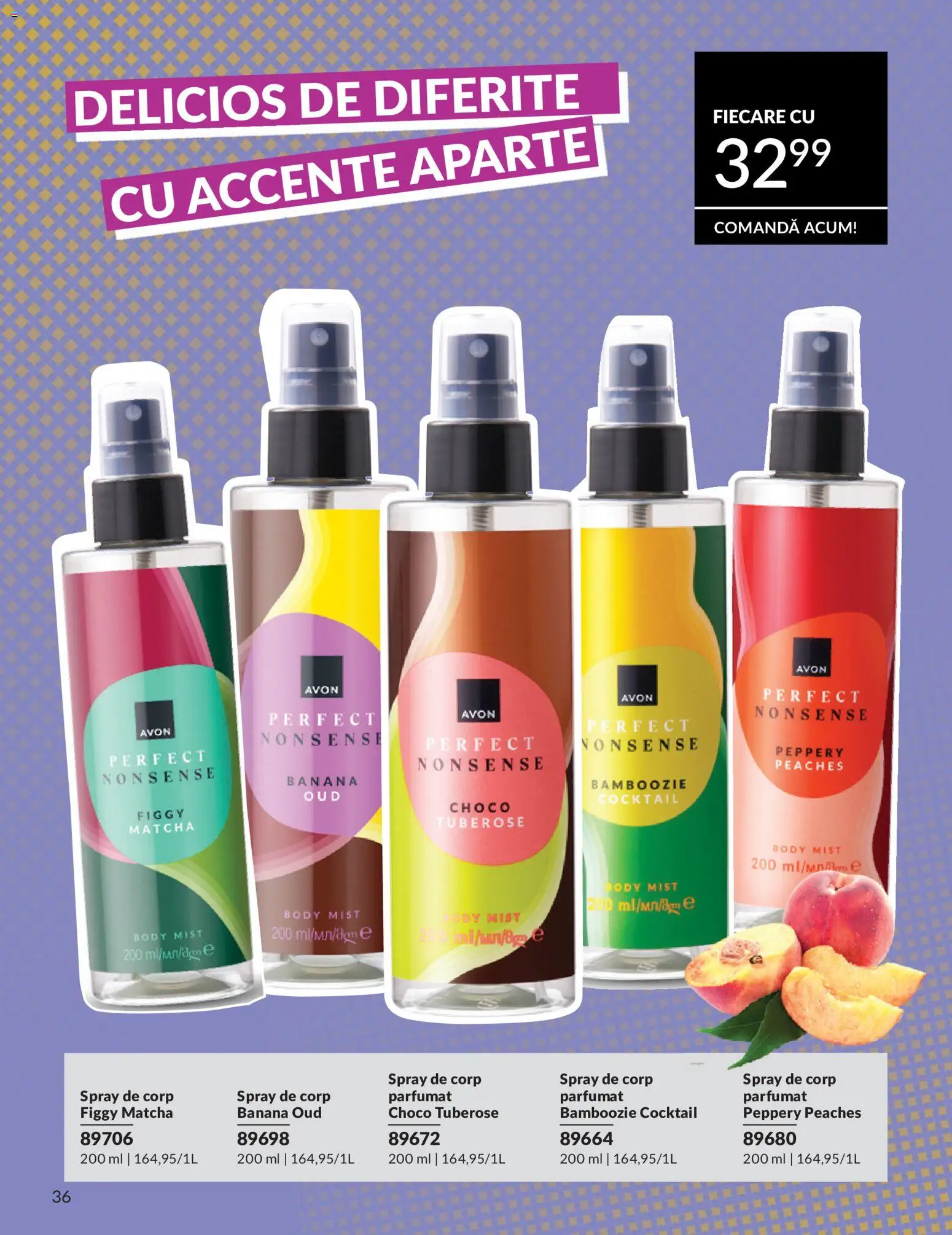 Catalog Avon 9 - 30 Iulie 2026 | Pagina 36 | Produse: Body, Cocktail