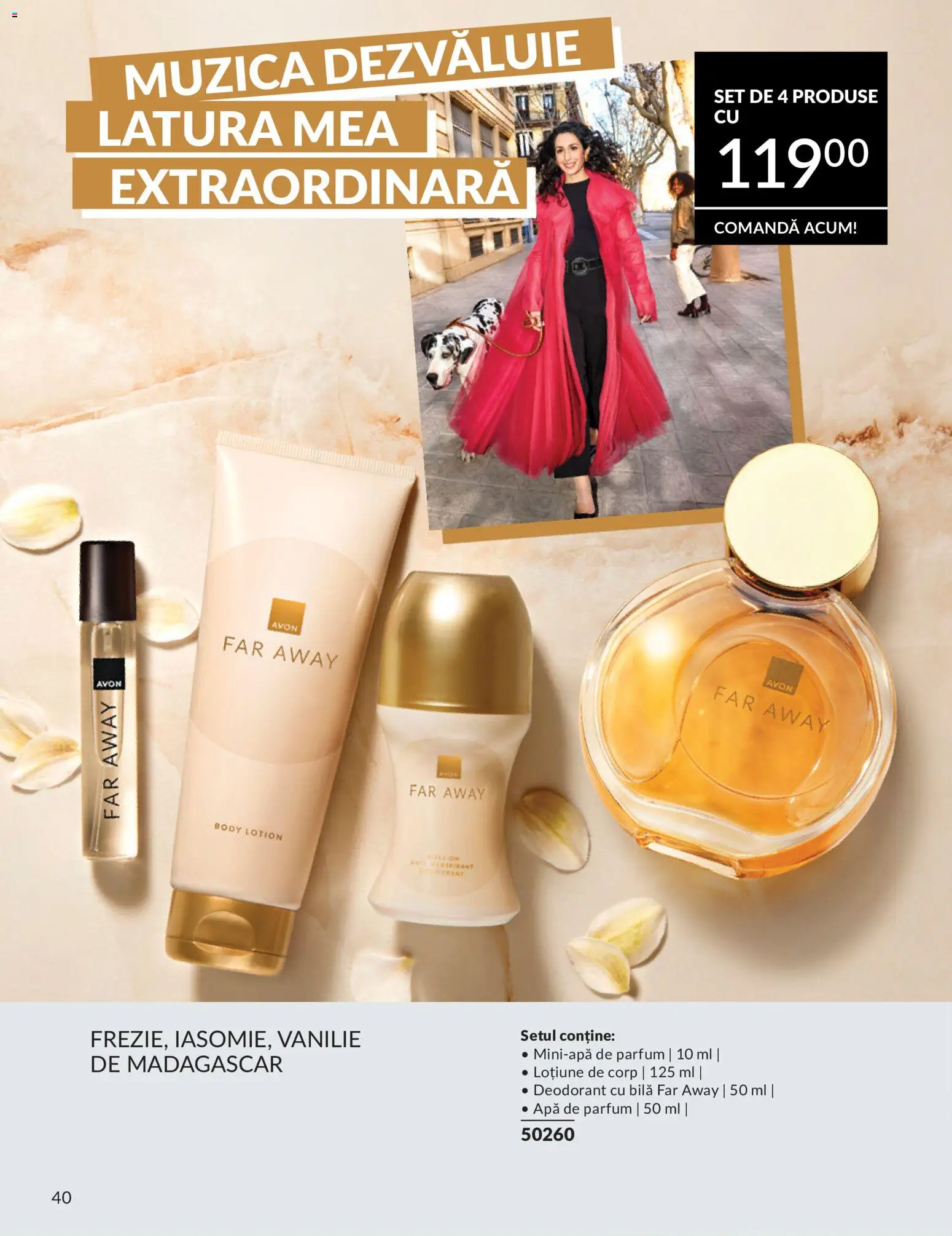 Catalog Avon 9 - 30 Iulie 2026 | Pagina 40 | Produse: Apă de parfum, Body, Parfum, Apă