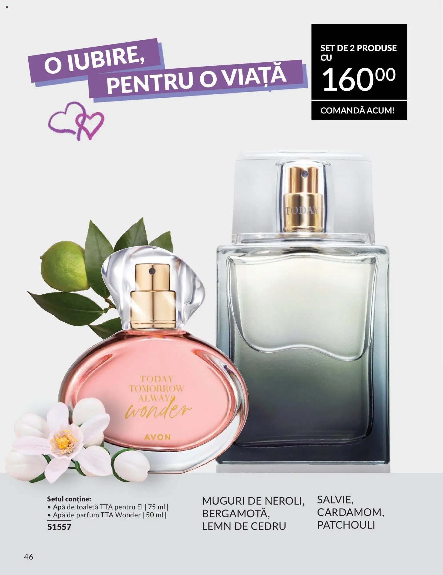 Catalog Avon 9 - 30 Iulie 2026 | Pagina 46 | Produse: Apă de parfum, Toaletă, Parfum, Apă de toaletă