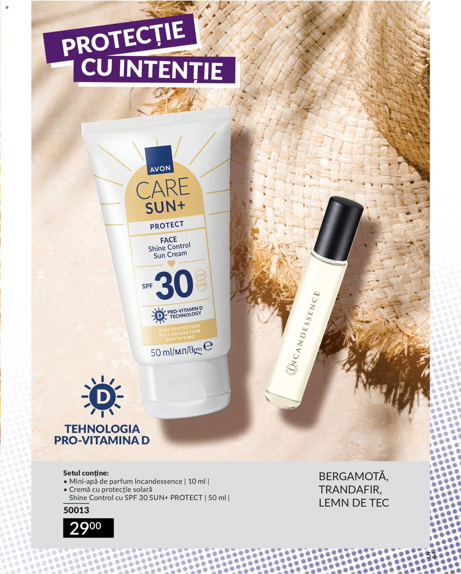 Catalog Avon 9 - 30 Iulie 2026 | Pagina 53 | Produse: Parfum, Cremă, Protecție solară