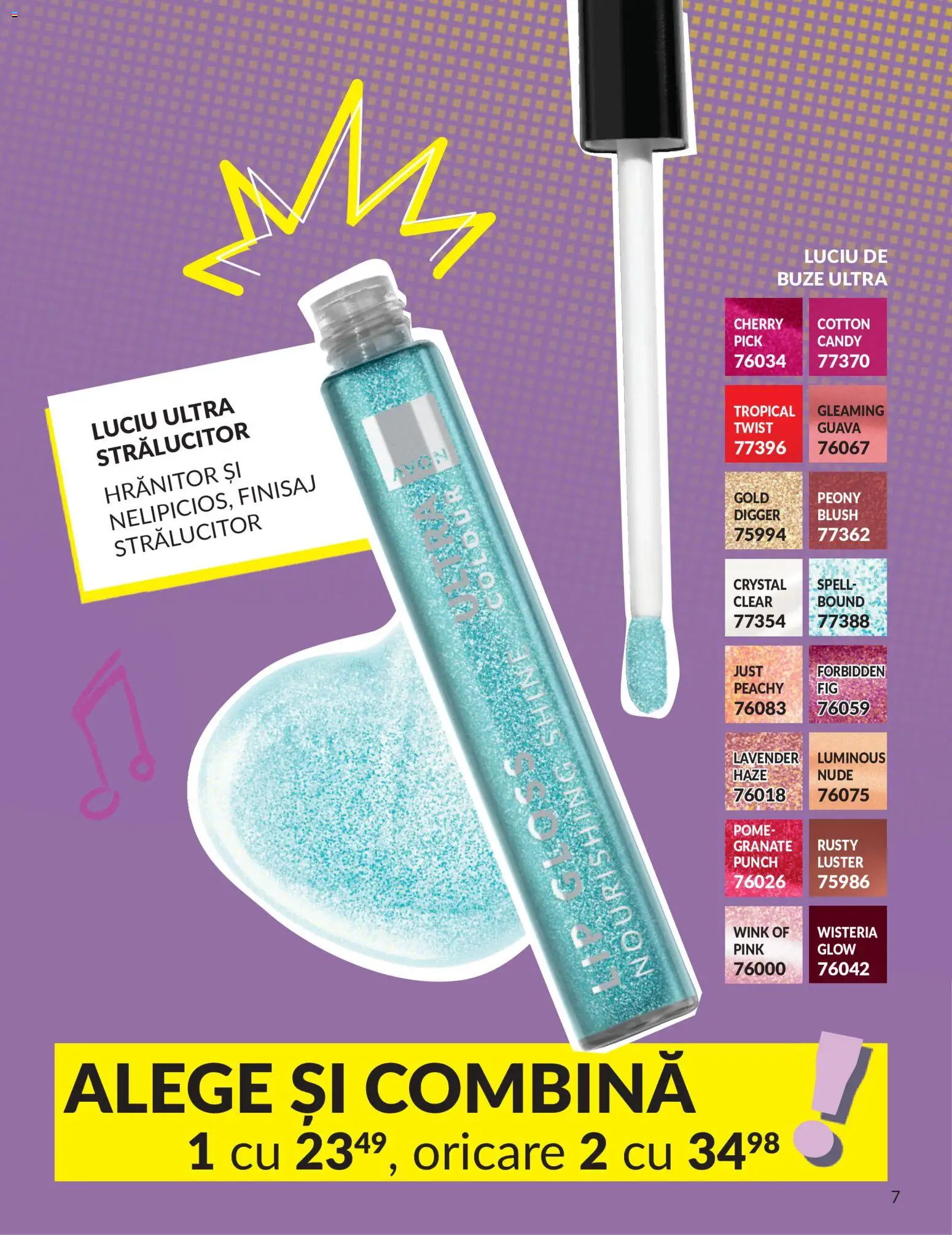 Catalog Avon 9 - 30 Iulie 2026 | Pagina 7 | Produse: Blush, Luciu de buze