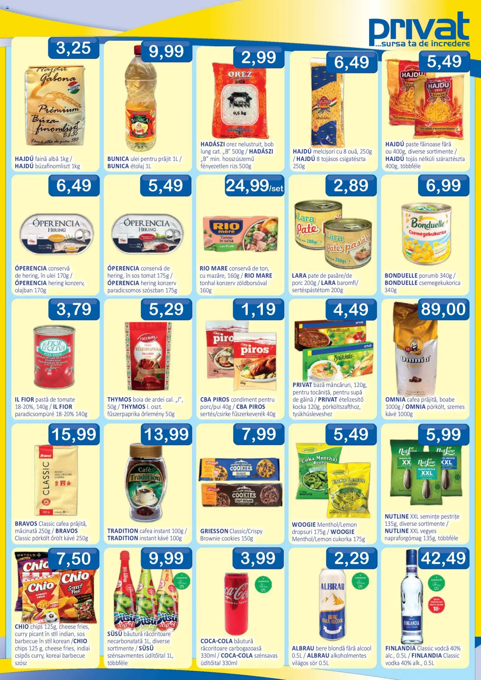 Catalog CBA 17 - 30 Iulie 2026 | Pagina 3 | Produse: Su ısıtıcı, Ulei, Făină, Vodka