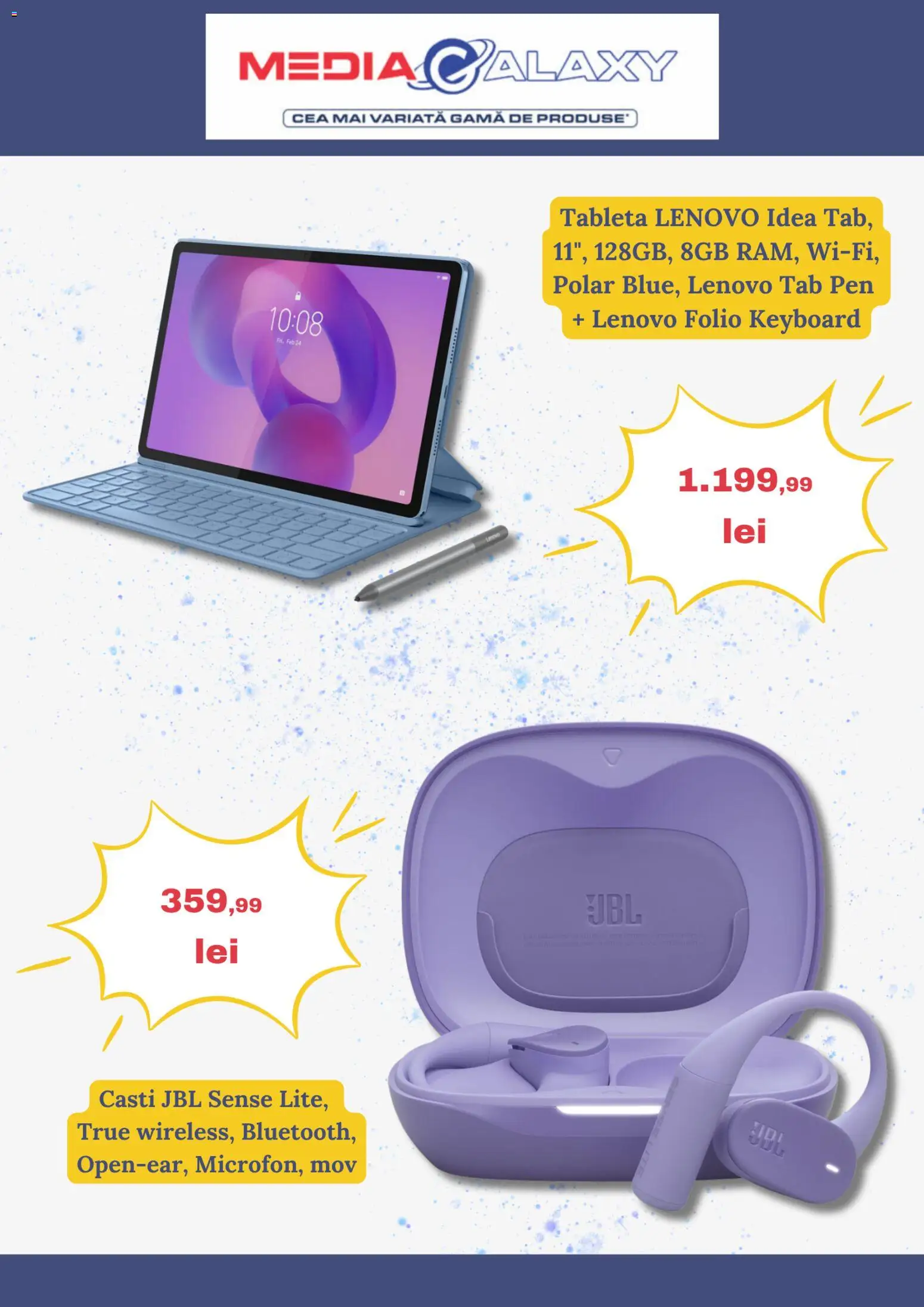 Catalog Media Galaxy 9 - 21 Iulie 2026 | Pagina 2 | Produse: Tabletă, Căști