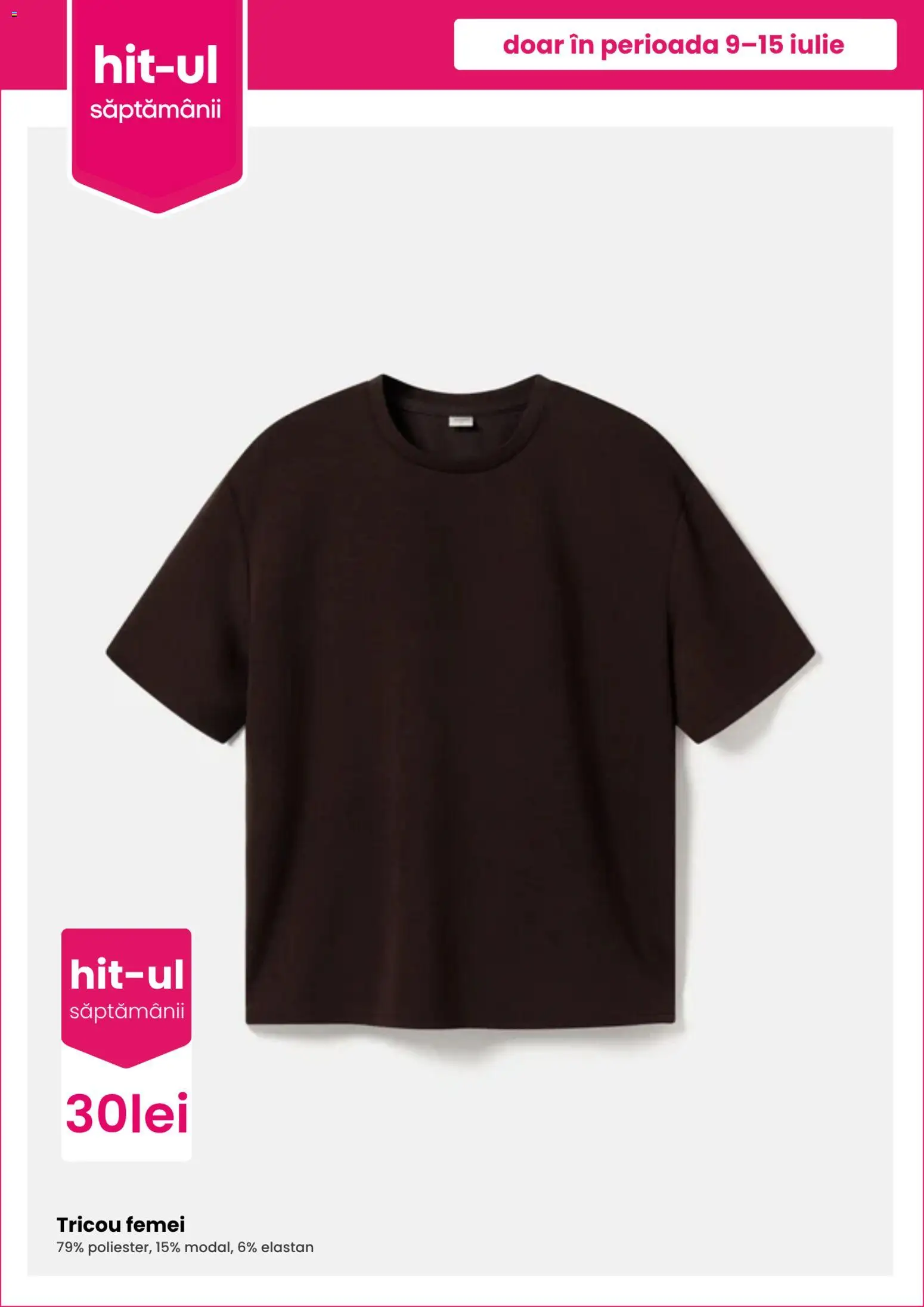 Catalog Pepco 9 - 14 Iulie 2026 | Pagina 4 | Produse: Tricou