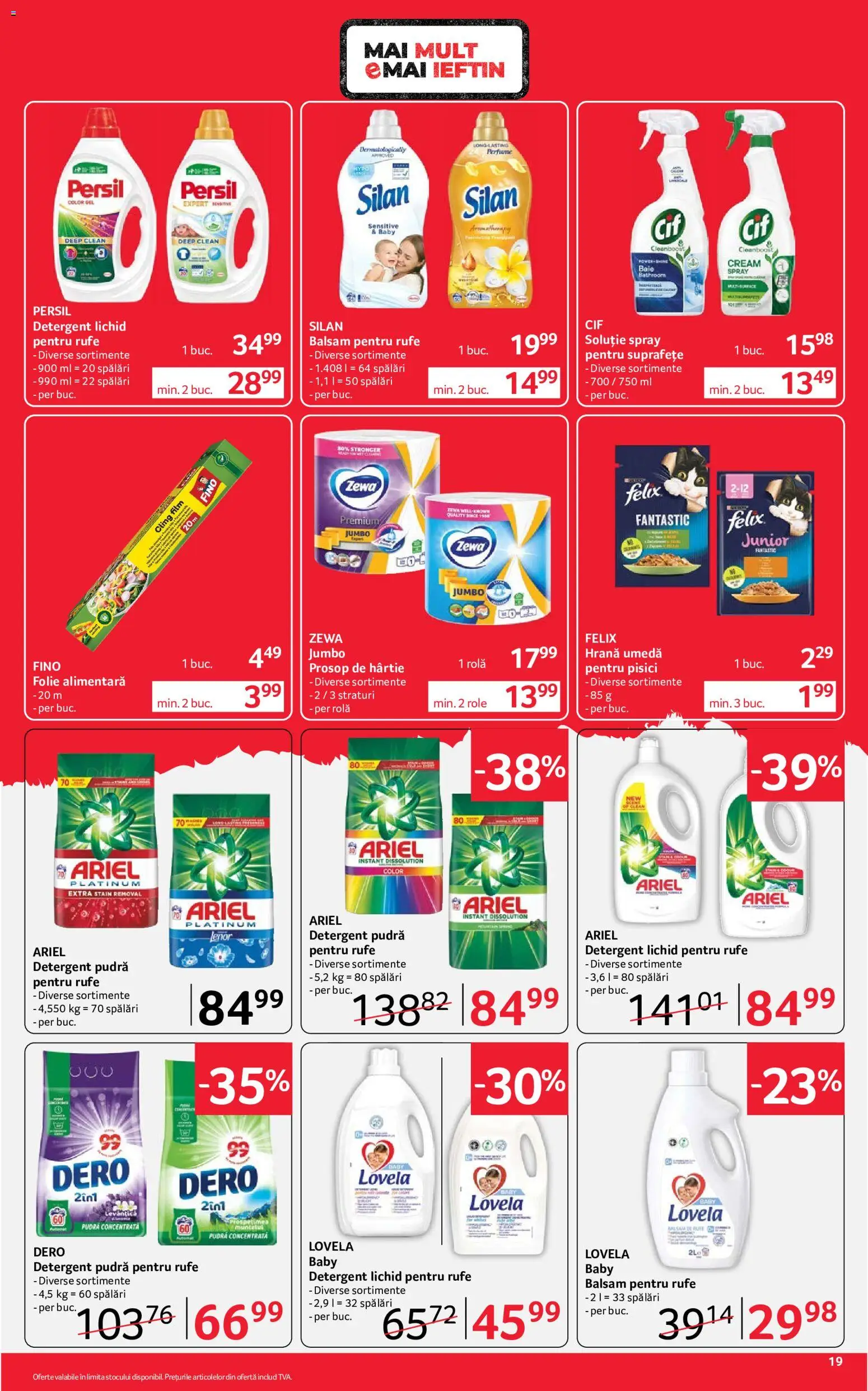 Catalog Selgros 10 - 22 Iulie 2026 | Pagina 19 | Produse: Pomelo, Balsam, Yorgan, Detergent