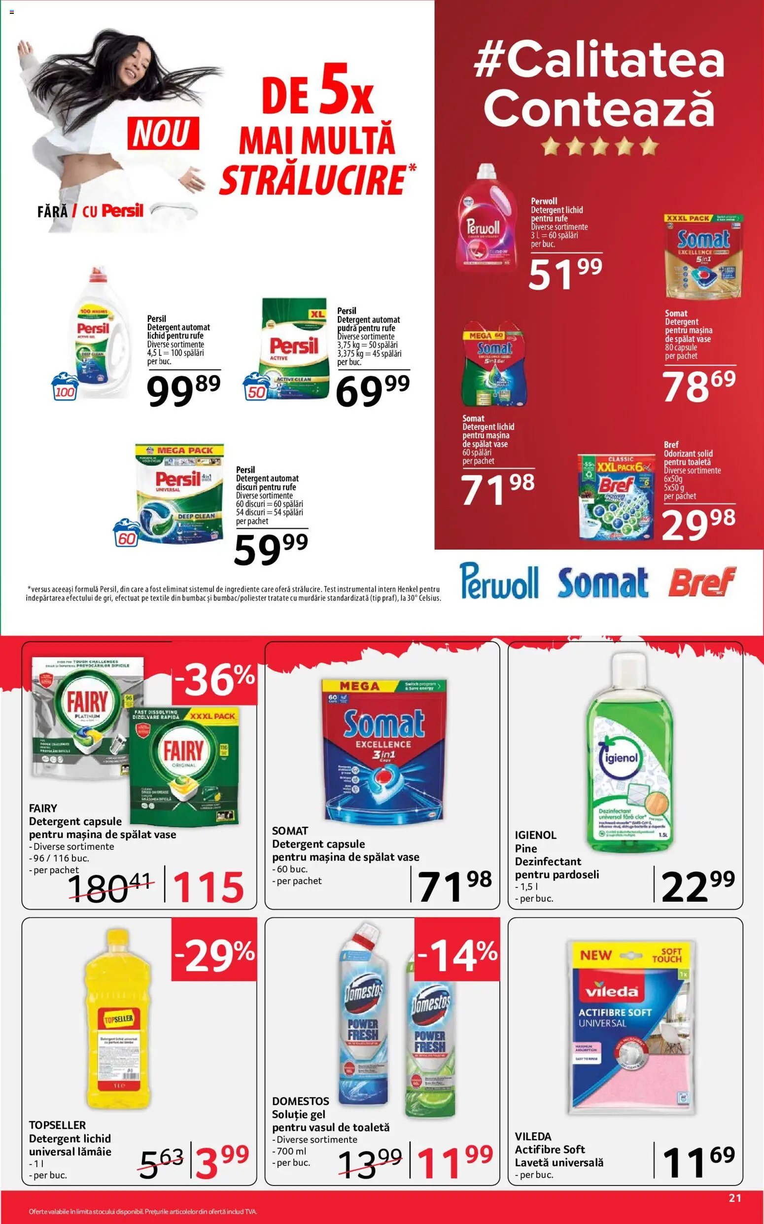 Catalog Selgros 10 - 22 Iulie 2026 | Pagina 21 | Produse: Pomelo, Mașină De Spălat, Pudră, Detergent