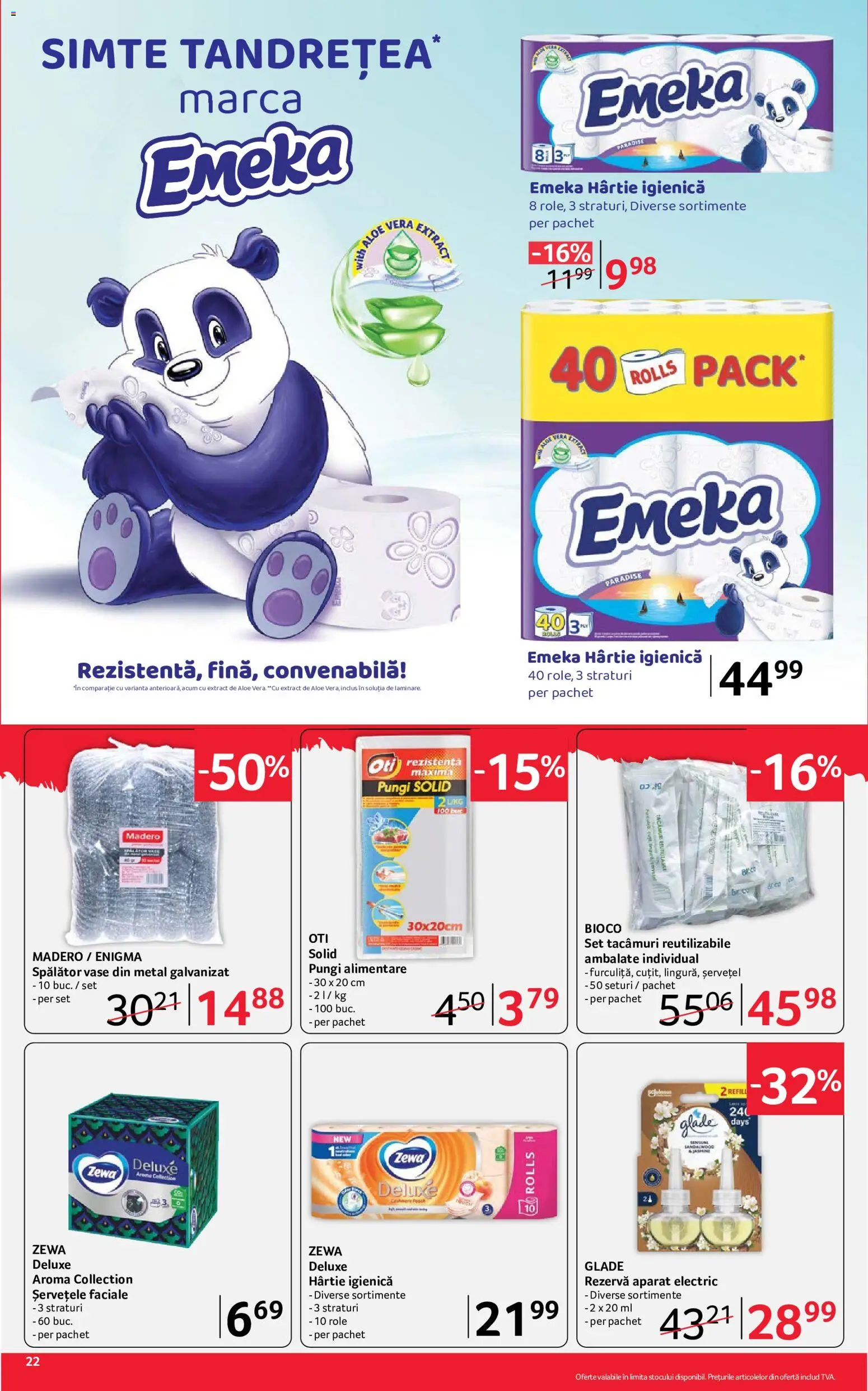 Catalog Selgros 10 - 22 Iulie 2026 | Pagina 22 | Produse: Role