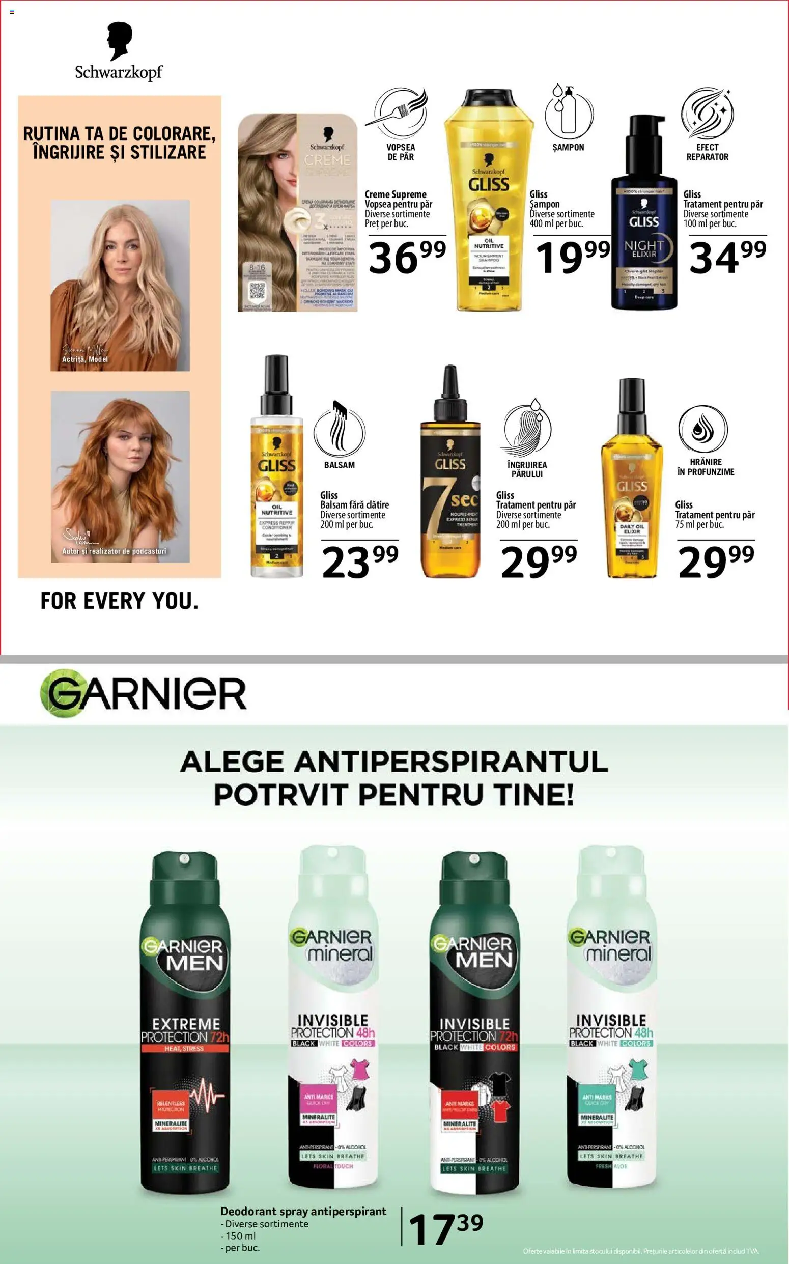 Catalog Selgros 10 - 22 Iulie 2026 | Pagina 30 | Produse: Vopsea, Șampon, Deodorant, Antiperspirant