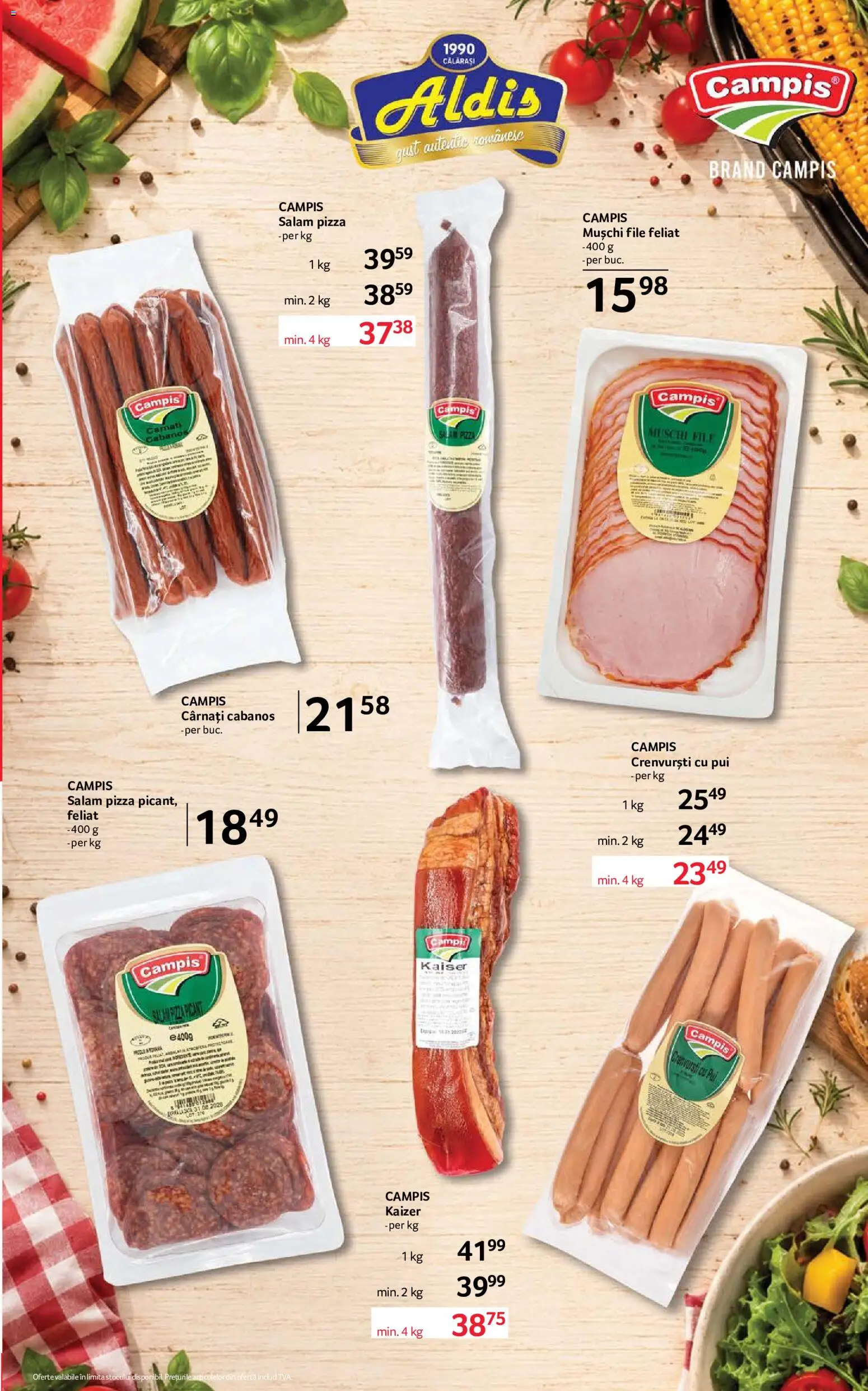 Catalog Selgros 10 - 22 Iulie 2026 | Pagina 5 | Produse: Hacıyatmaz Kedi Oyuncağı, Salam, Pizza, Cârnați