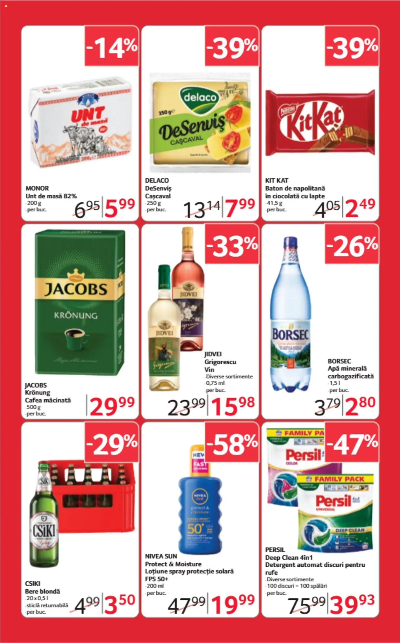 Catalog Selgros 10 - 11 Iulie 2026 | Pagina 2 | Produse: Cașcaval, Lapte, Protecție solară, Apă