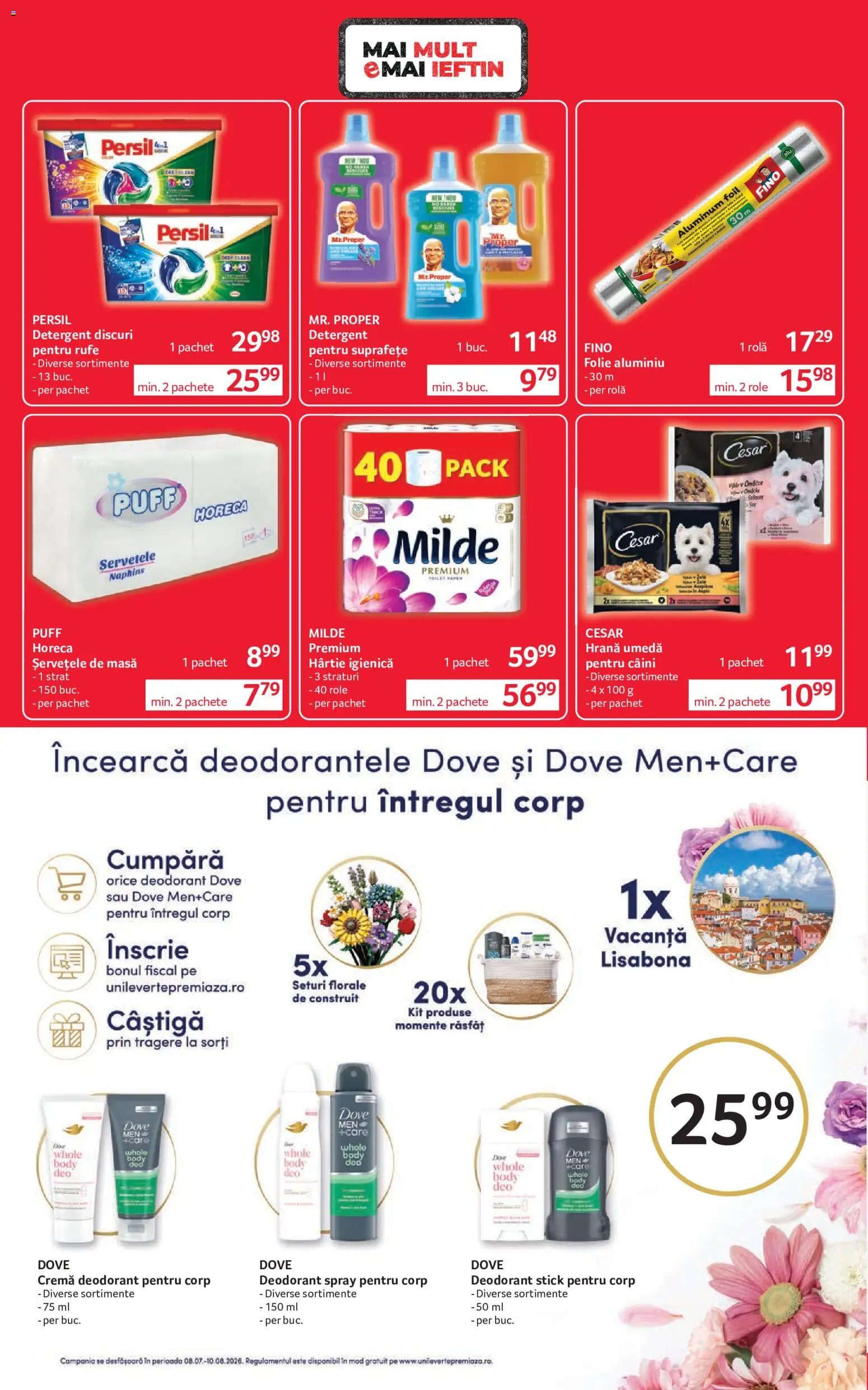 Catalog Selgros 10 - 22 Iulie 2026 | Pagina 12 | Produse: Body, Masă, Deodorant, Detergent