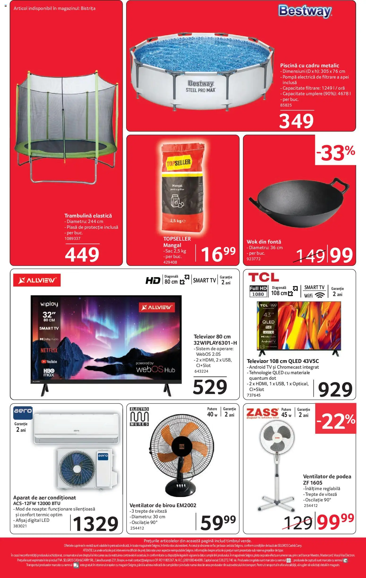 Catalog Selgros 10 - 22 Iulie 2026 | Pagina 16 | Produse: Audio, Aer Condiționat, Ventilator, Babak