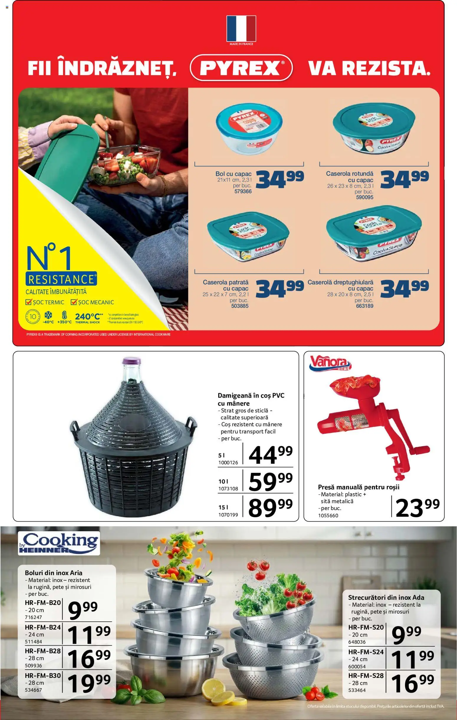 Catalog Selgros 10 - 22 Iulie 2026 | Pagina 12 | Produse: Presă, Sită, Coș, Roșii