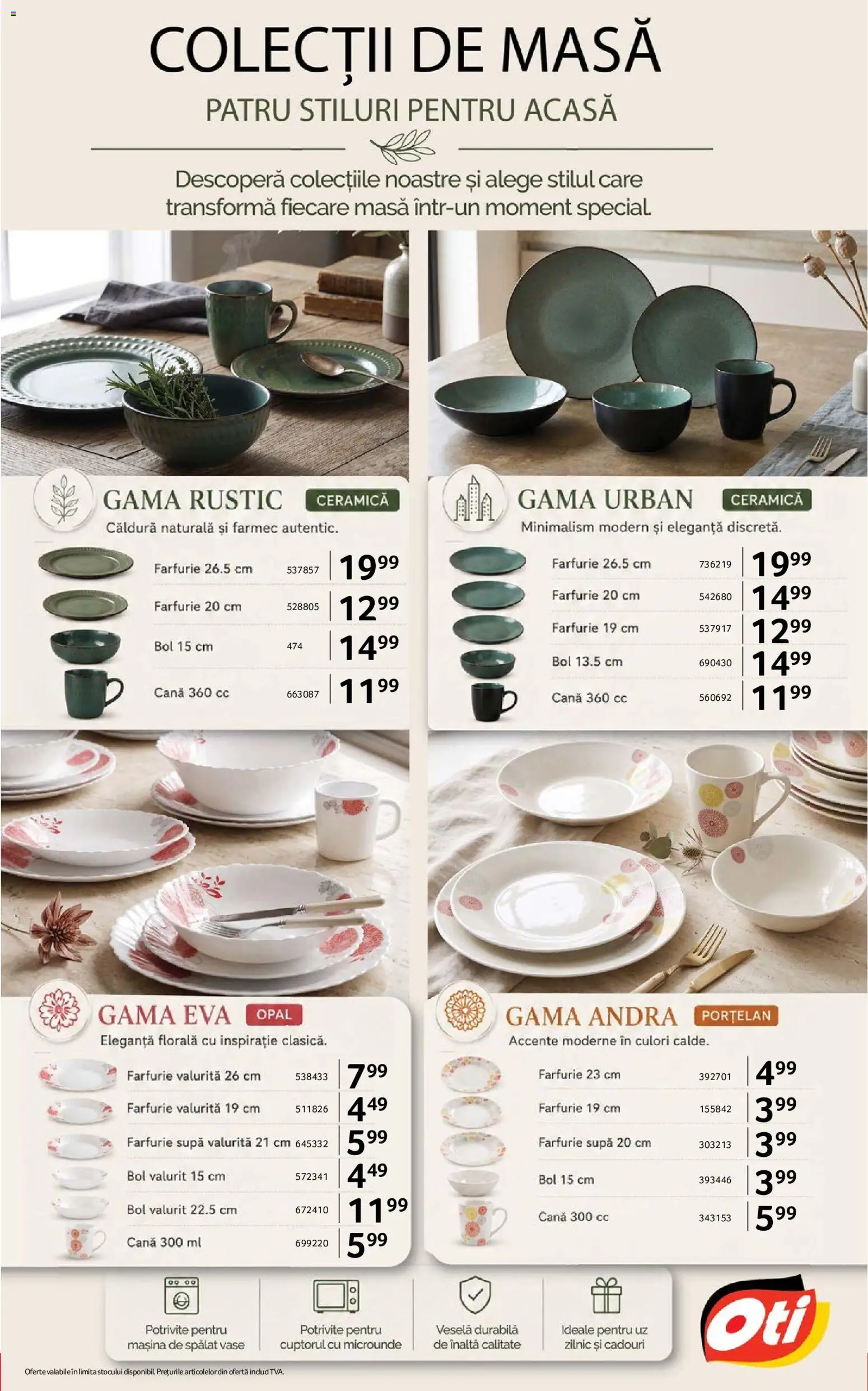 Catalog Selgros 10 - 22 Iulie 2026 | Pagina 15 | Produse: Mașină De Spălat, Bol, Masă, Farfurie