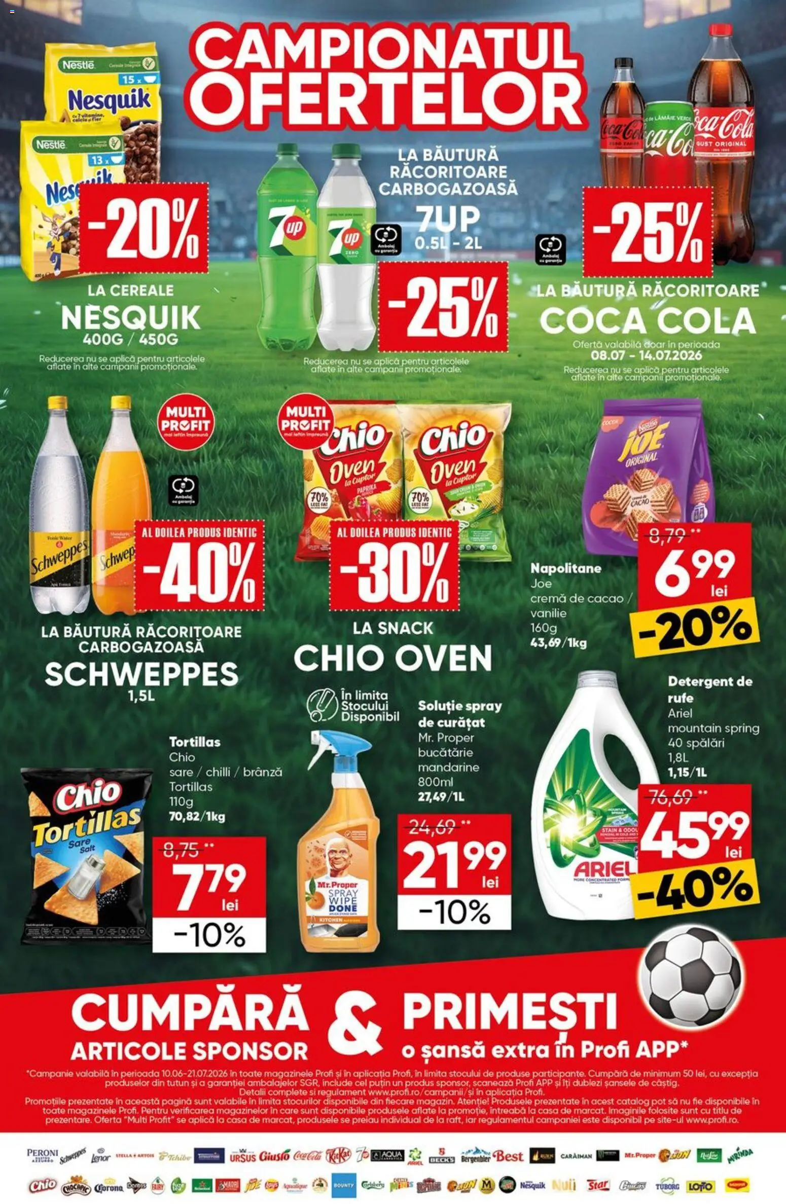 Catalog Profi 8 - 20 Iulie 2026 | Pagina 6 | Produse: Cuptor, Napolitane, Detergent, Cacao