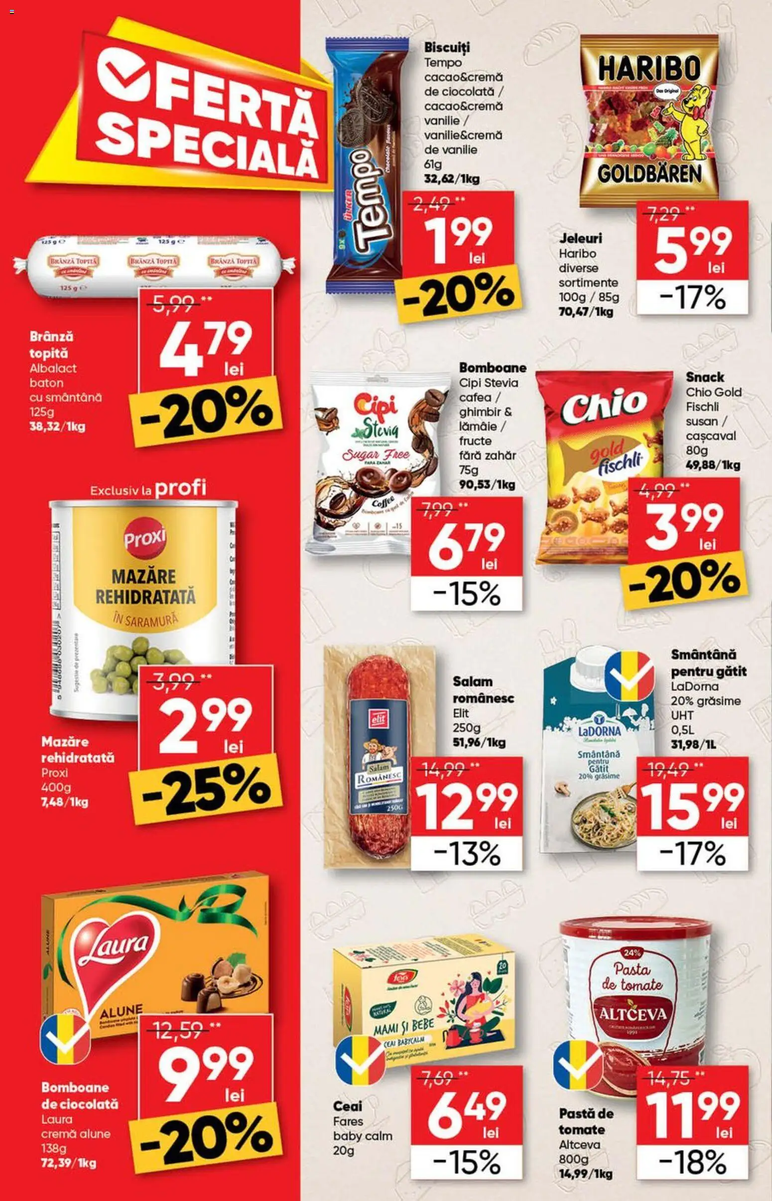 Catalog Profi 8 - 20 Iulie 2026 | Pagina 12 | Produse: Mazăre, Cașcaval, Brânză, Zahăr