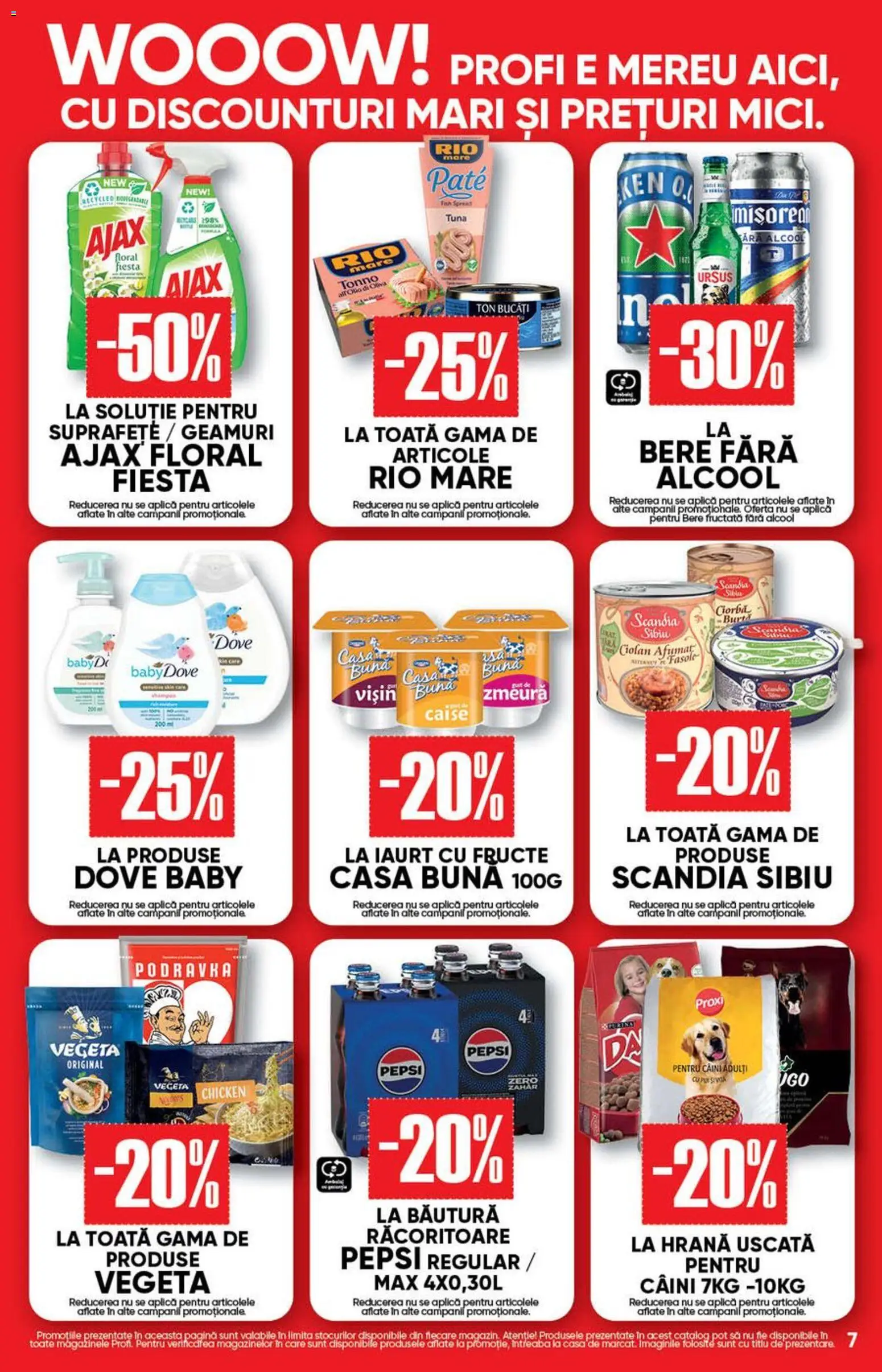 Catalog Profi 8 - 20 Iulie 2026 | Pagina 7 | Produse: Pate, Iaurt, Bere, Ahtapot