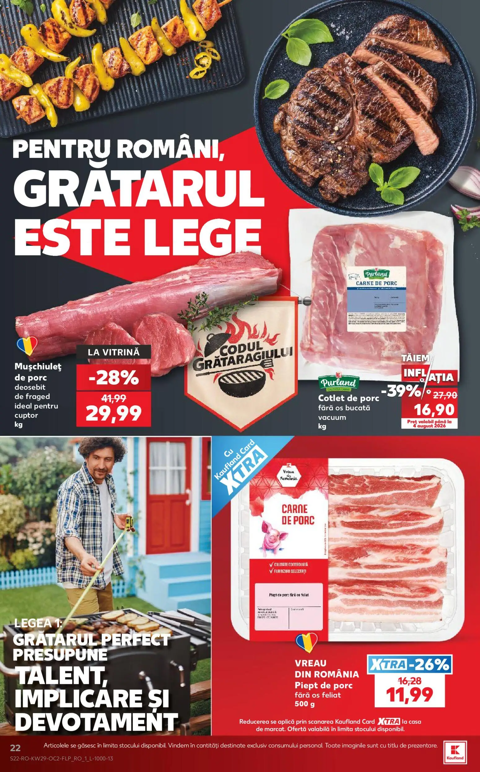 Catalog Kaufland 15 - 20 Iulie 2026 | Pagina 22 | Produse: Cuptor, Lait de coco, Vitrină, Carne De Porc
