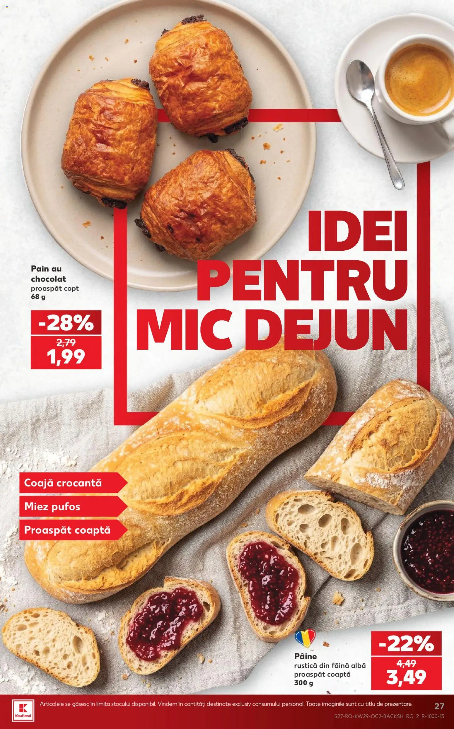 Catalog Kaufland 15 - 20 Iulie 2026 | Pagina 27 | Produse: Pâine, Făină